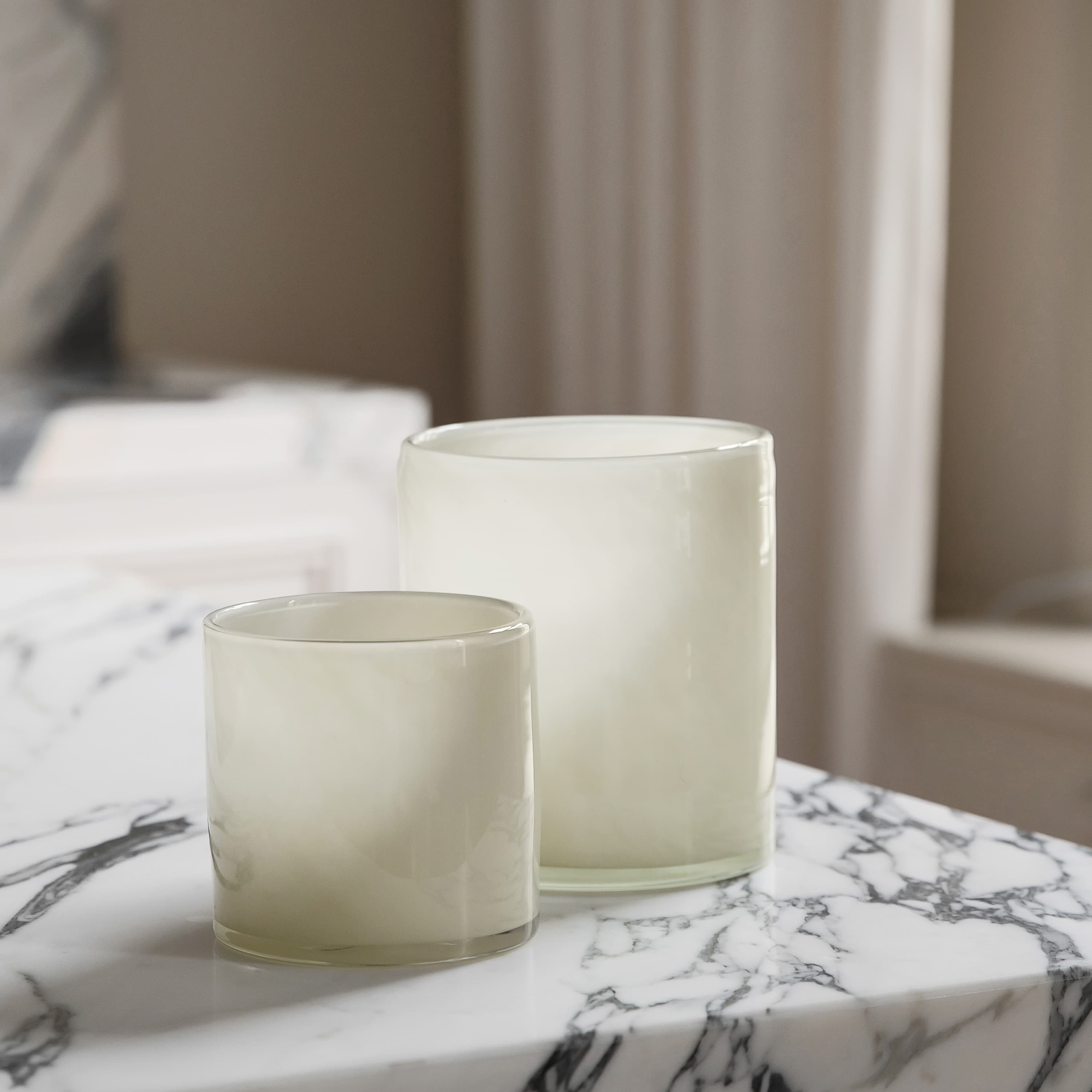 Lyric Windlicht Leinen 10cm