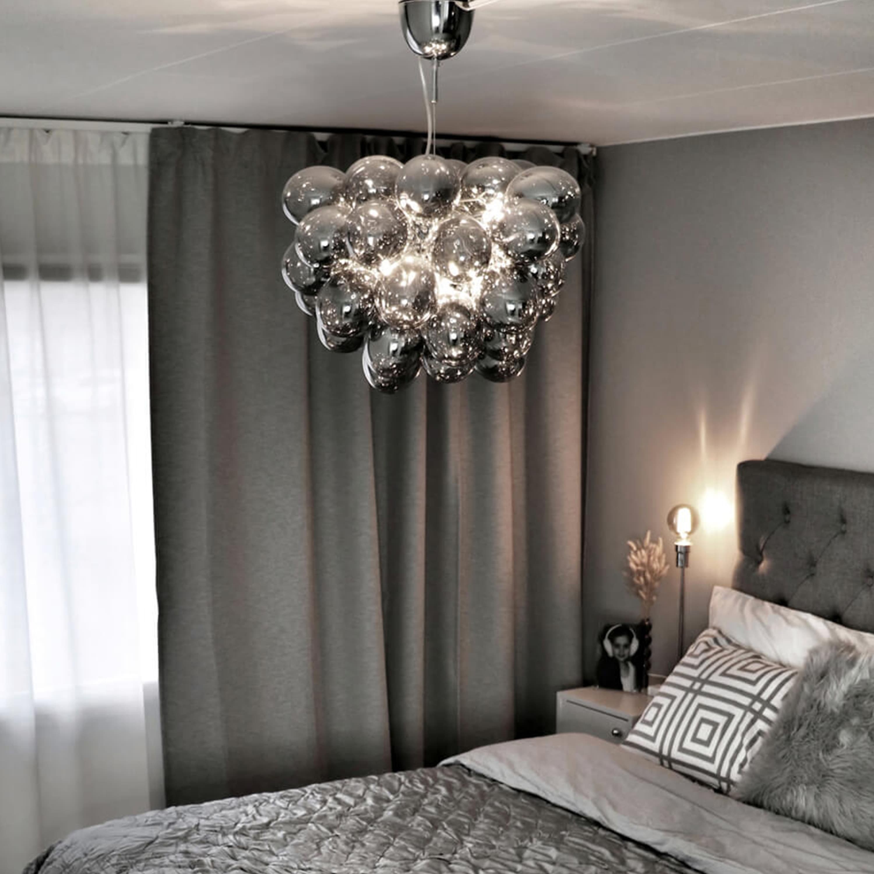 Gross Rauchgraue Deckenlampe