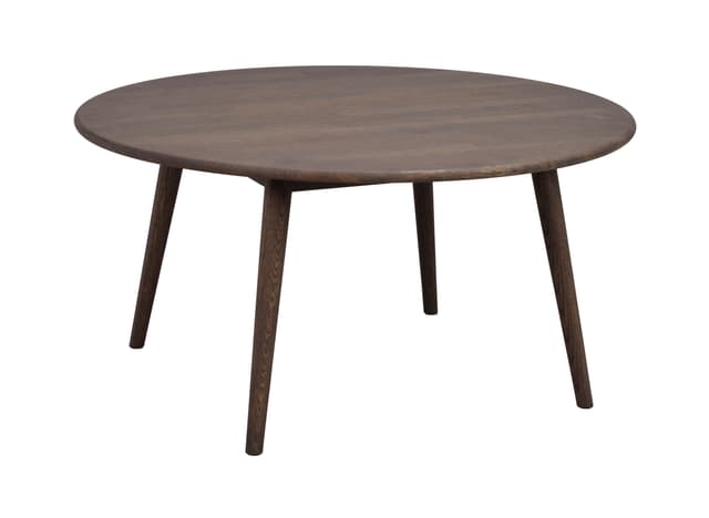 Tompkins Couchtisch Braun Ø90
