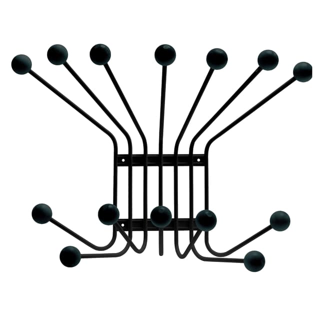 Bill Coat Rack Black Large