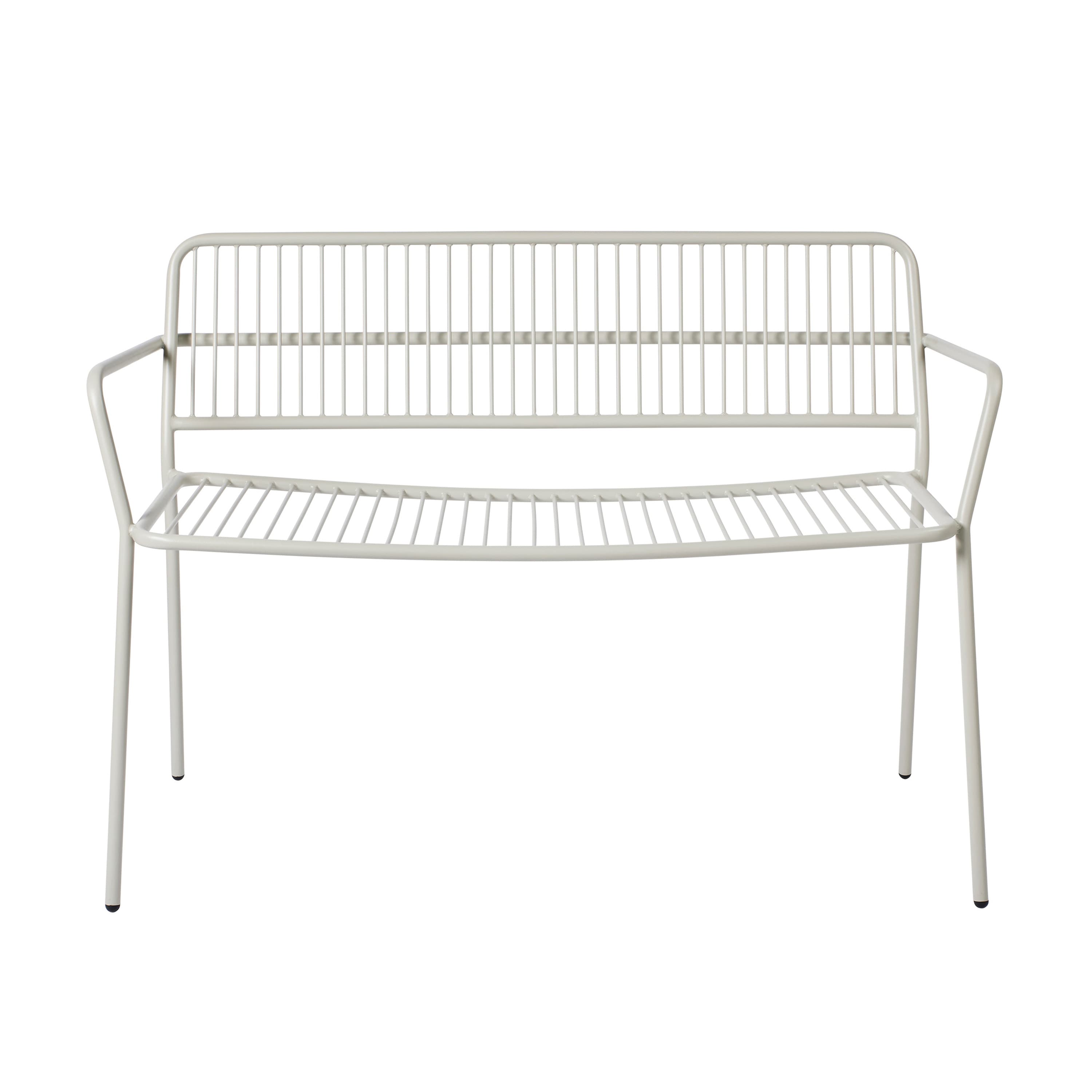Eden Bench Beige Grey