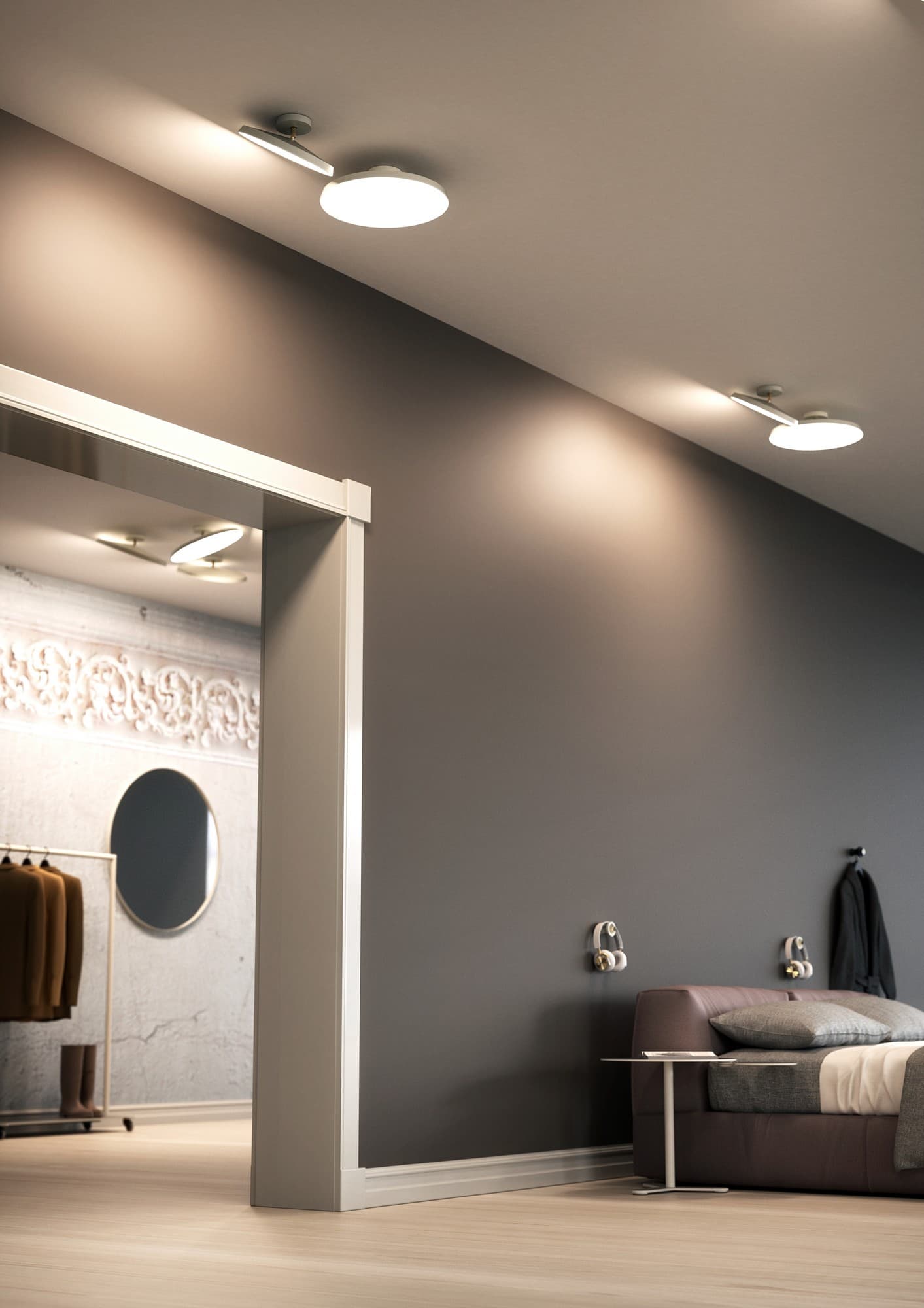 Kaito 2 Pro 40 Ceiling Lamp White