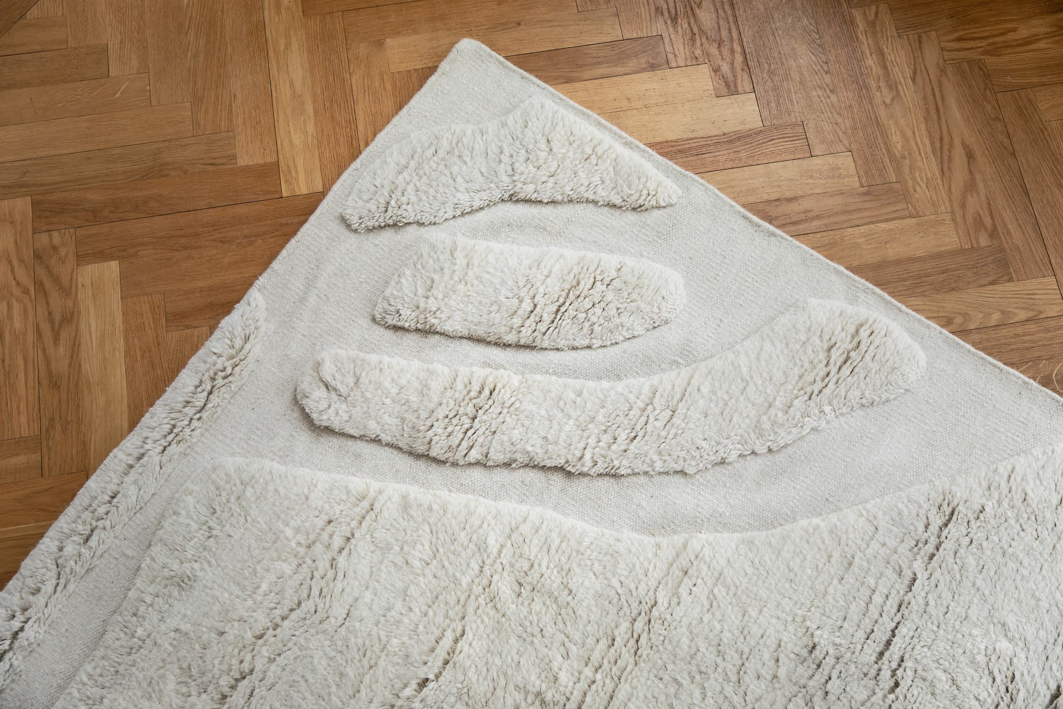 Vienna Wollteppich Offwhite 170x230