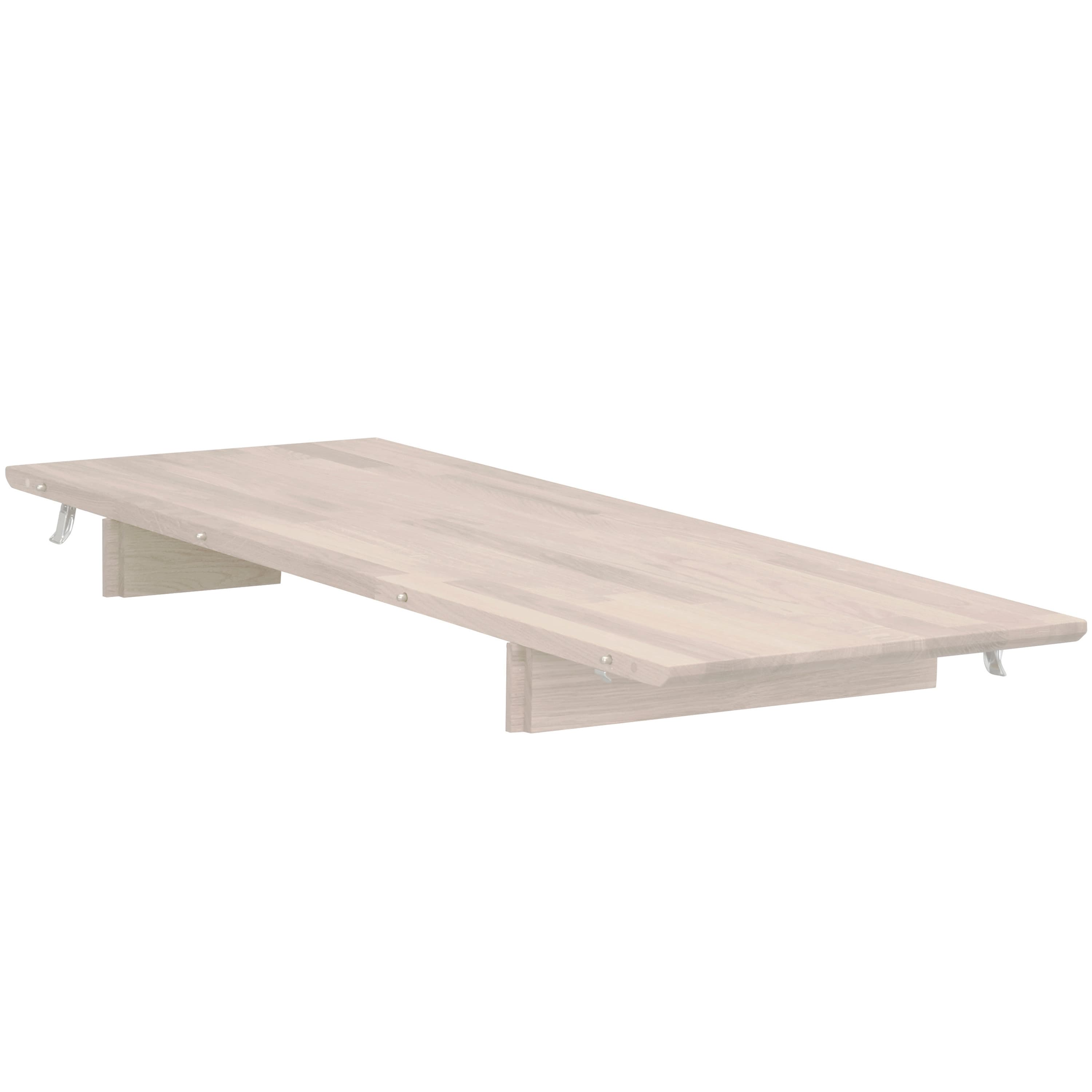 Filippa Dining Table Oval White Washed 170+40
