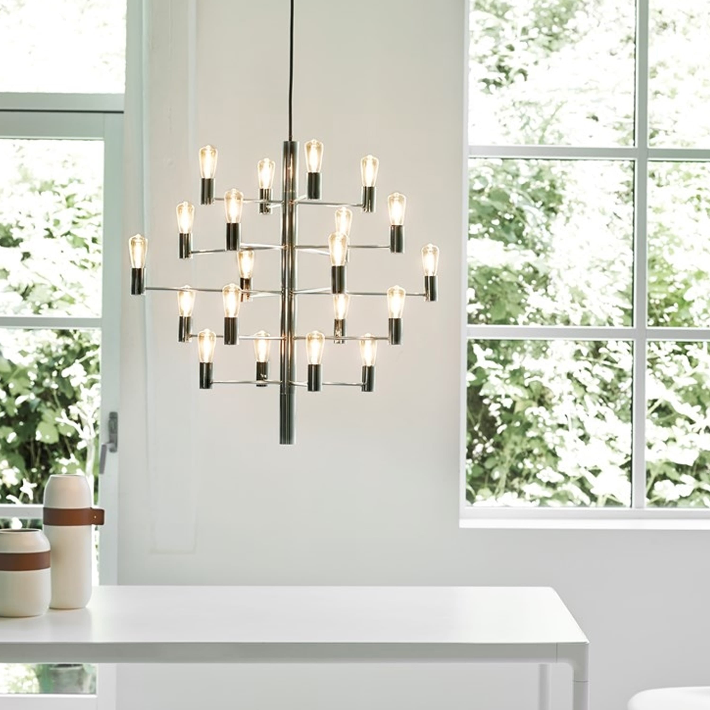 Manola 20 LED Deckenleuchte Chrom