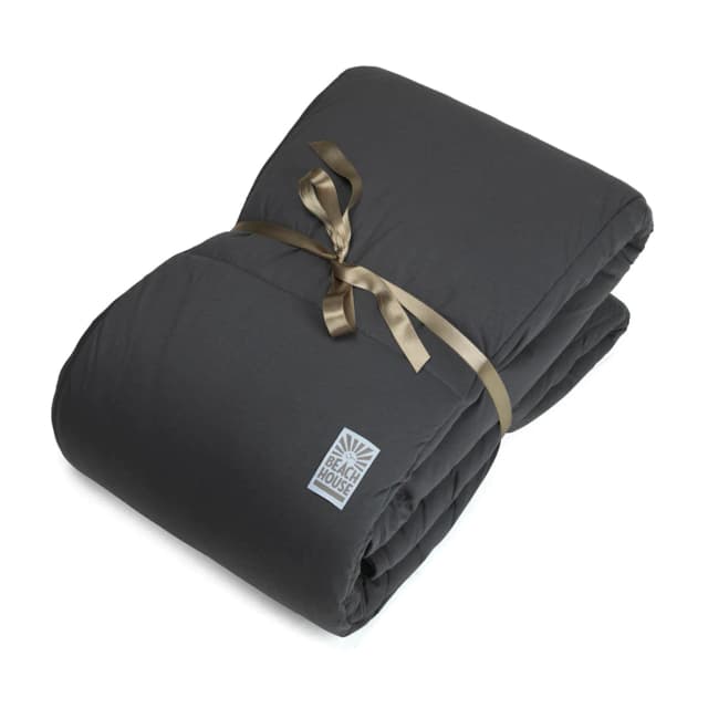 Jersey Bedspread Smoke Single