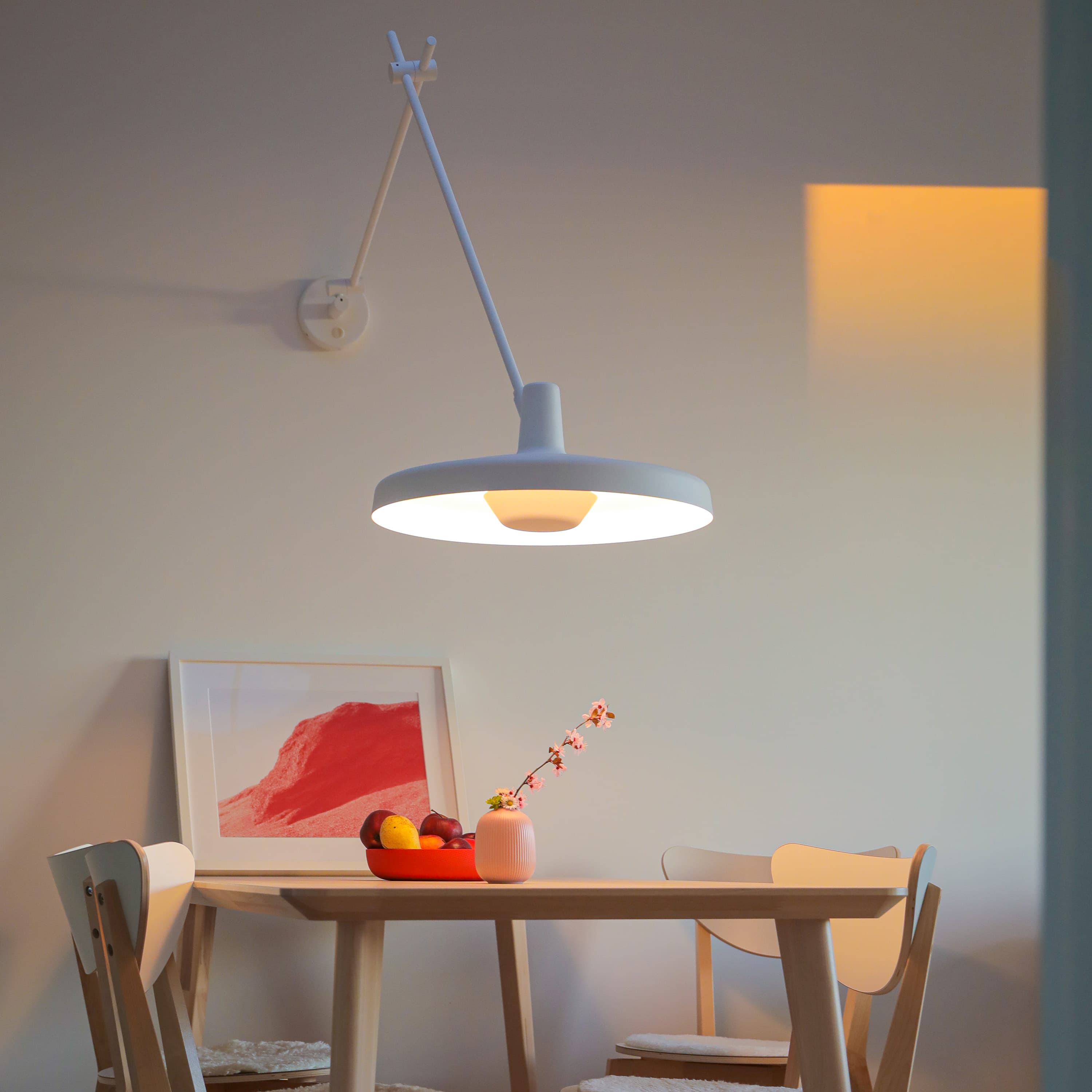 Arigato Wall Lamp White 45cm