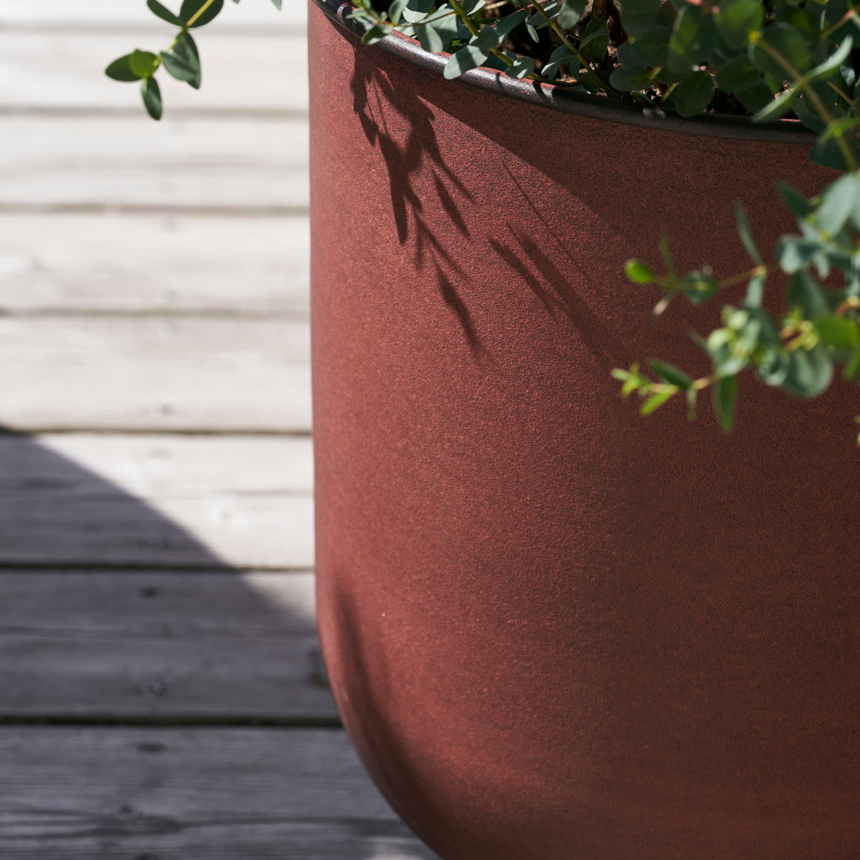 Vig Blumentopf Gebrannte Henna 2er-Set