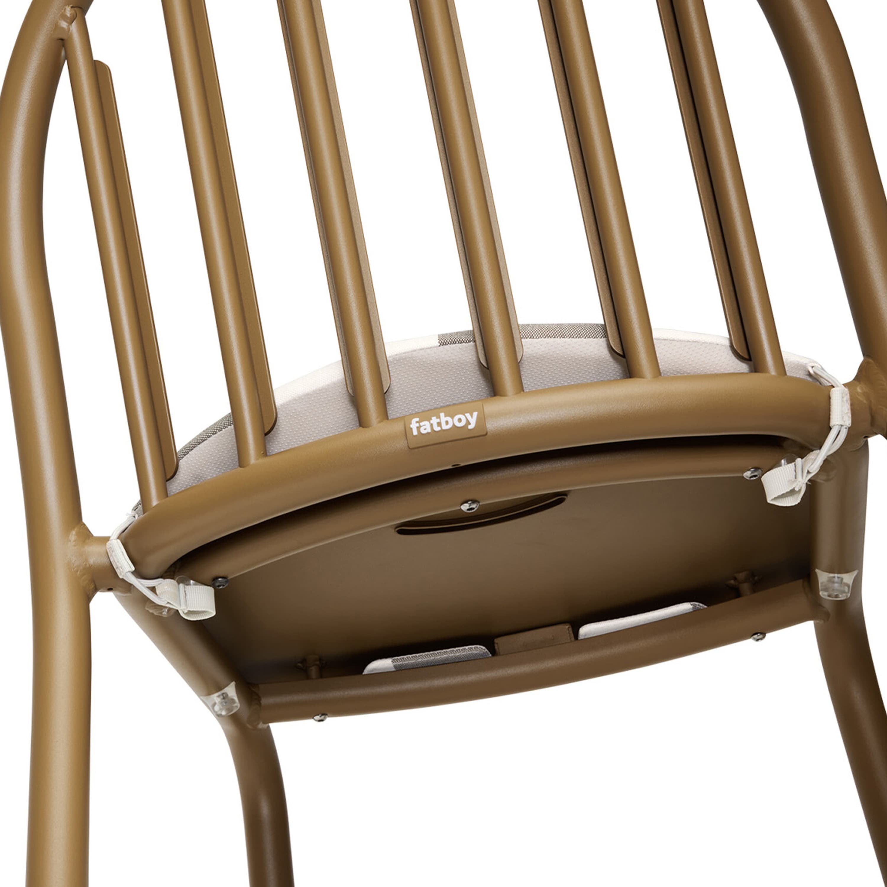 Fred's Chair Cushion Stripe Cocoa 43x46