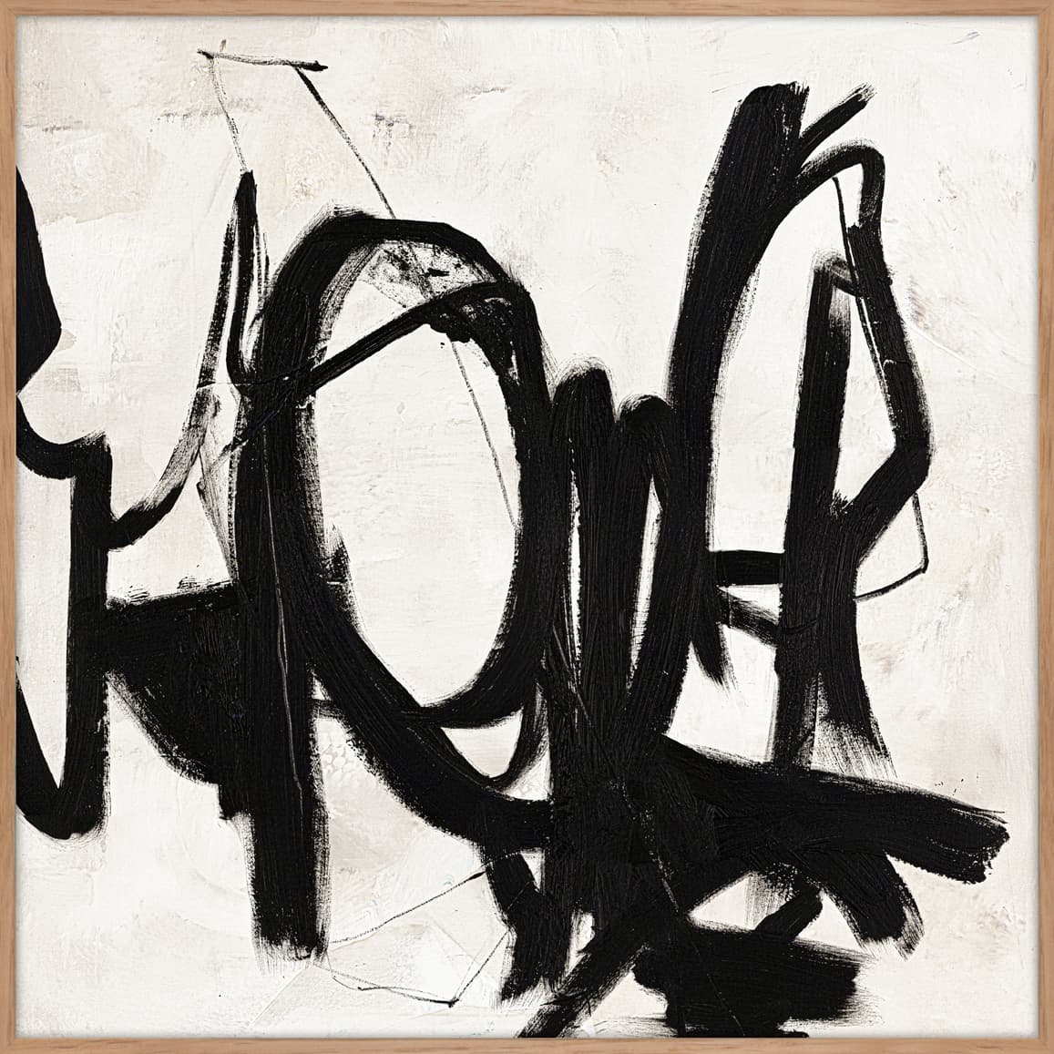 Playback 2 Bilderrahmen Eiche 100x100cm