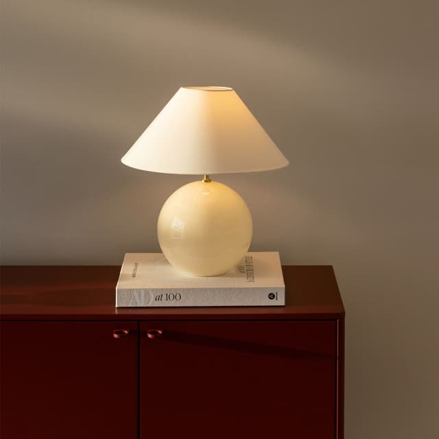 Iris Tischlampe Creme 35