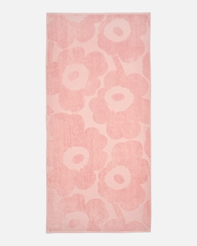 Unikko Handtuch Pink/Puder 70x150cm