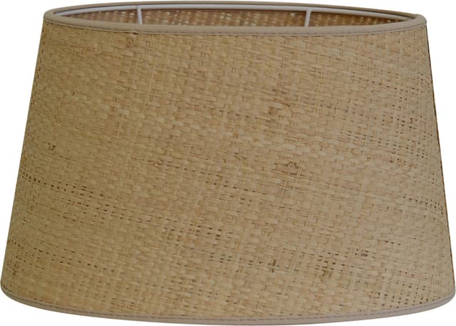 Bali Lampenschirm Oval Natur Ø20