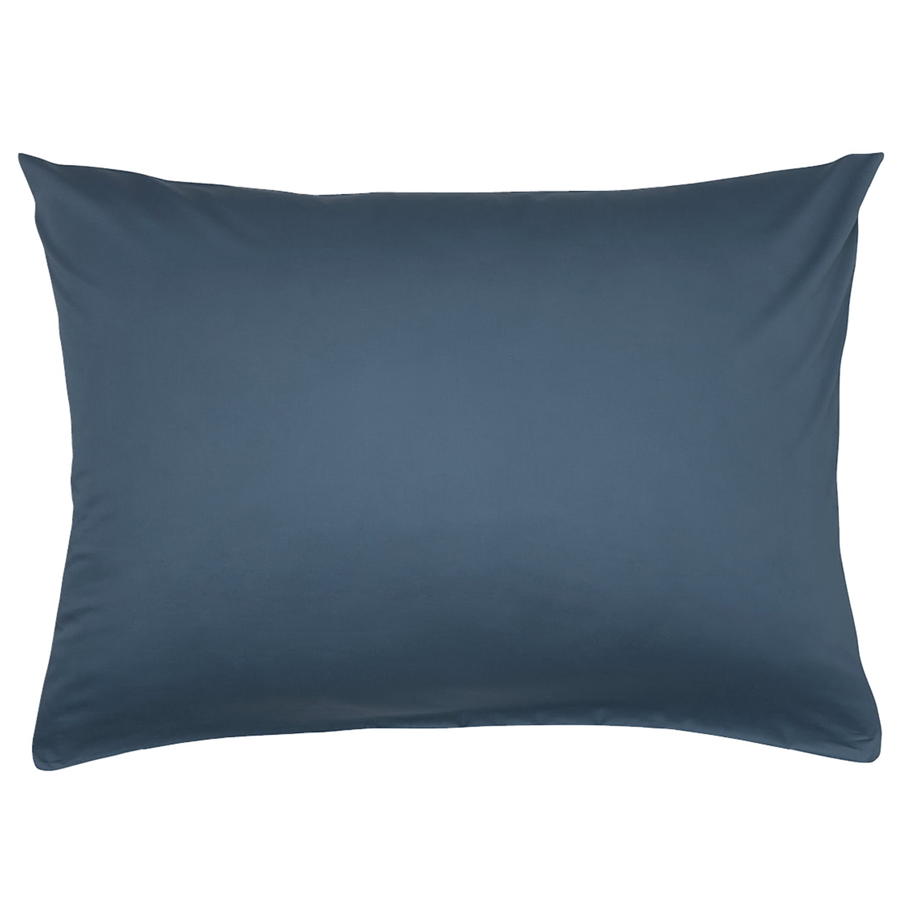 Kissenbezug Satin Blau 70x100