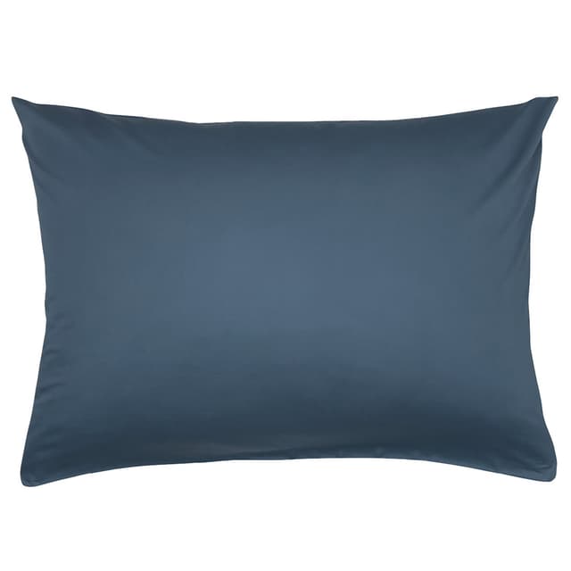 Kissenbezug Satin Blau 70x100