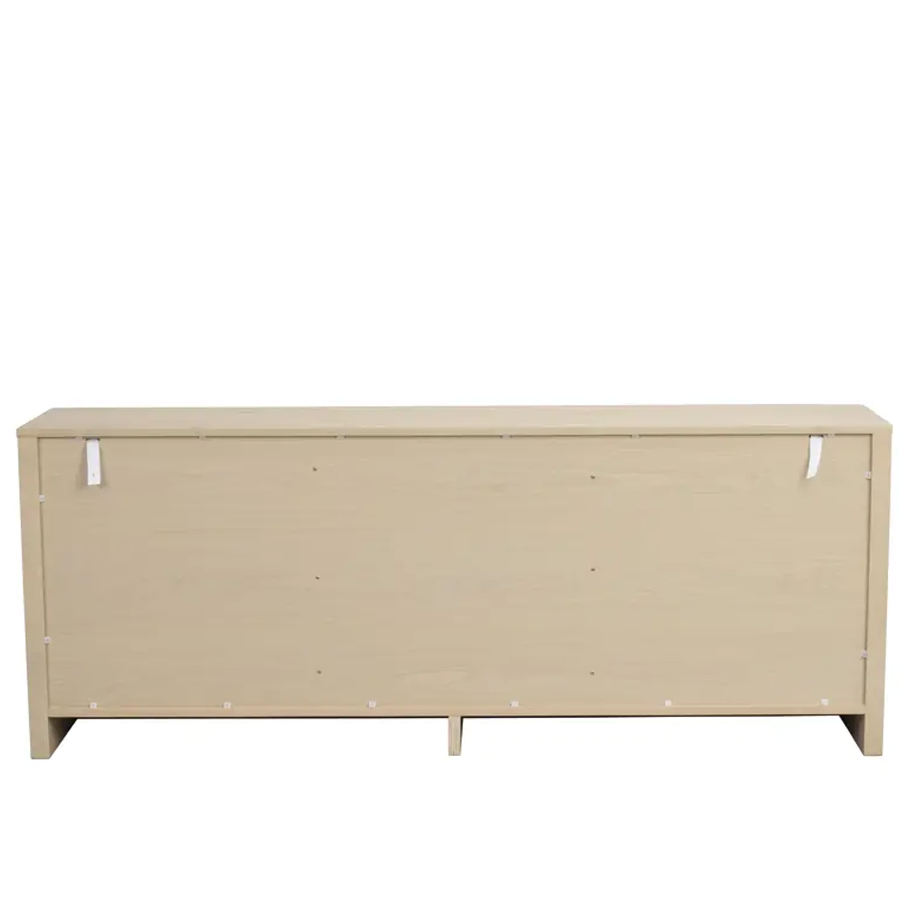 Melstone Sideboard Weiß pigmentierte Eiche 180x70