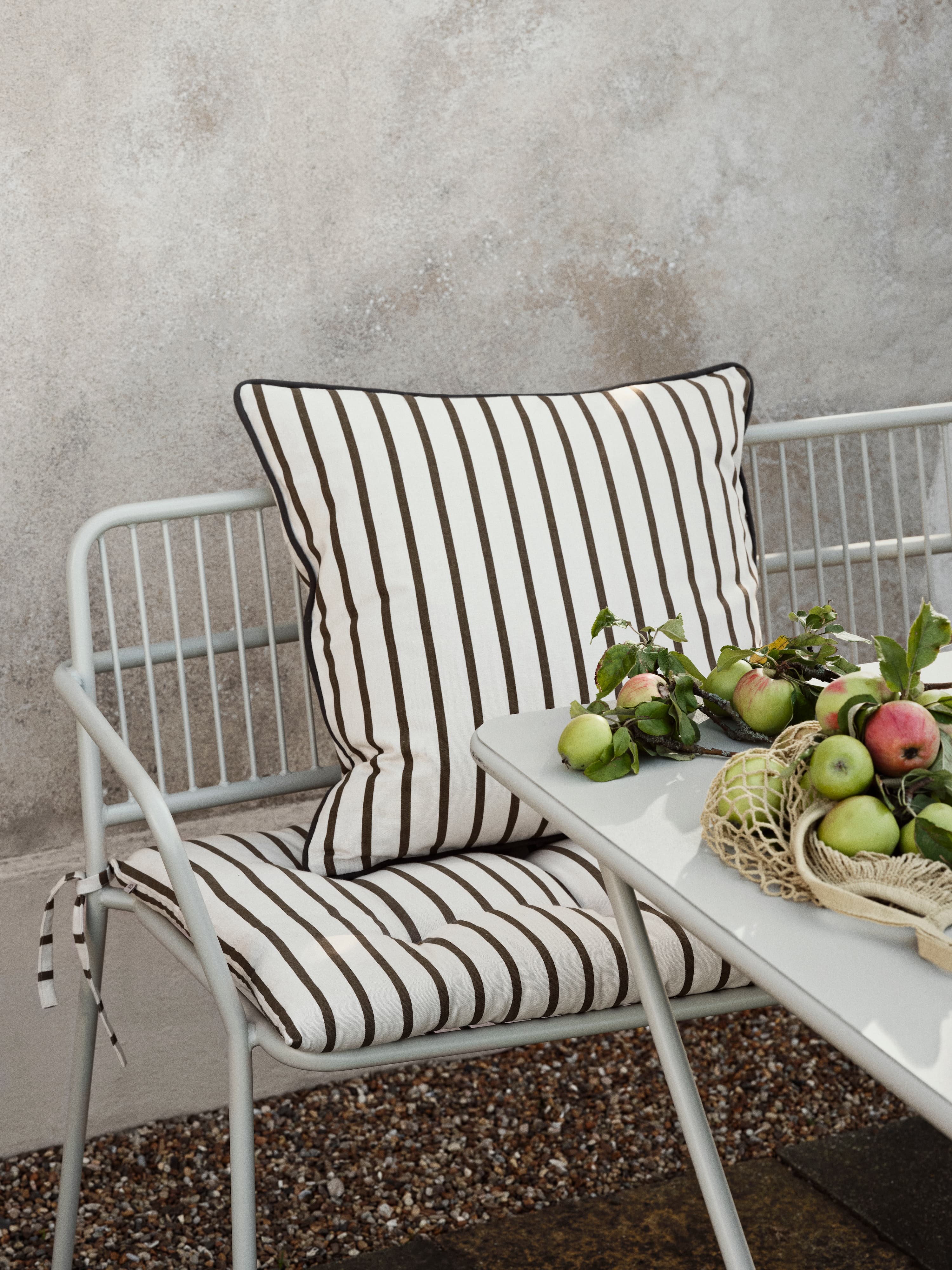 Franca Kissenbezug Beige Grau 50x50