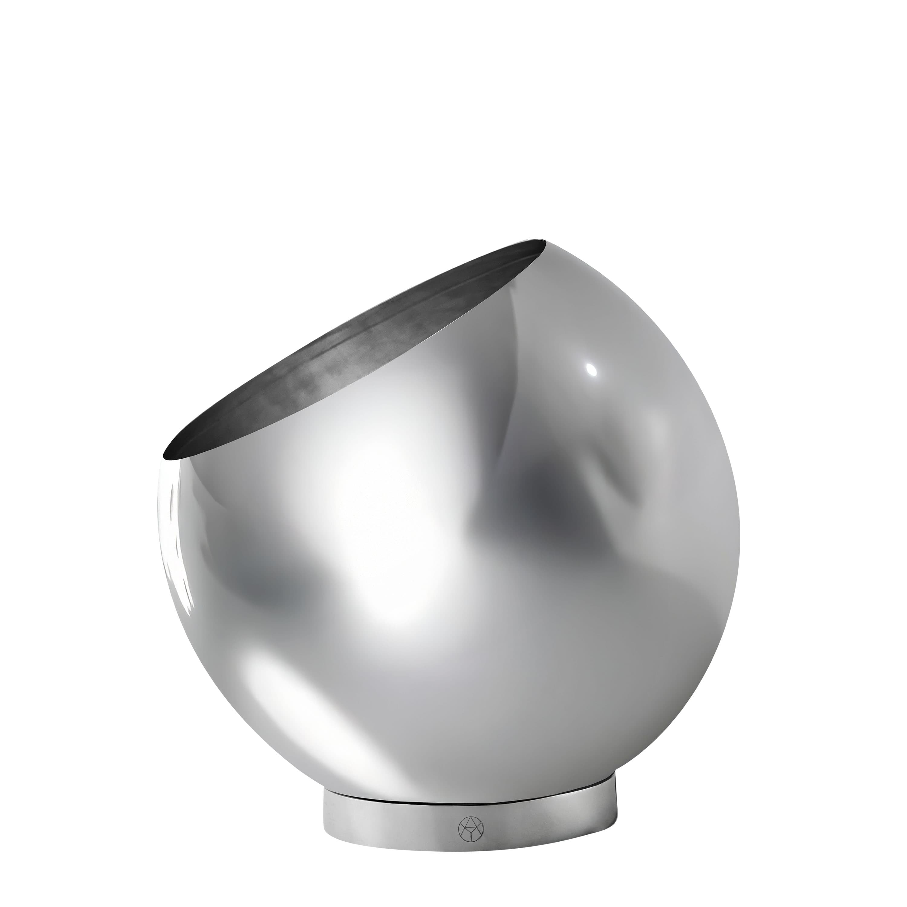 Globe Blumentopf Silber Ø21