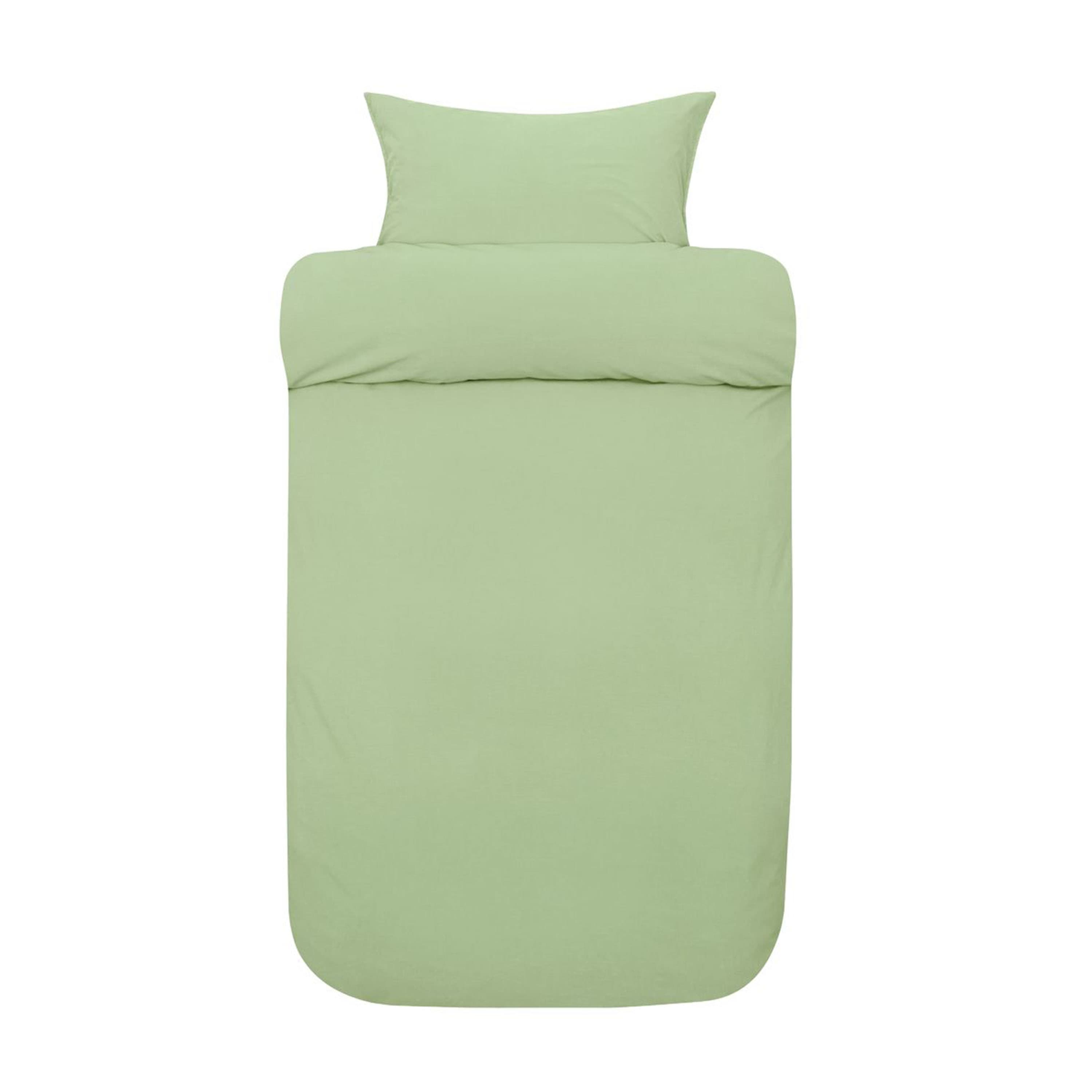 Frøya ECO Duvet Cover Set Muted Spring Green 150x210/50x60