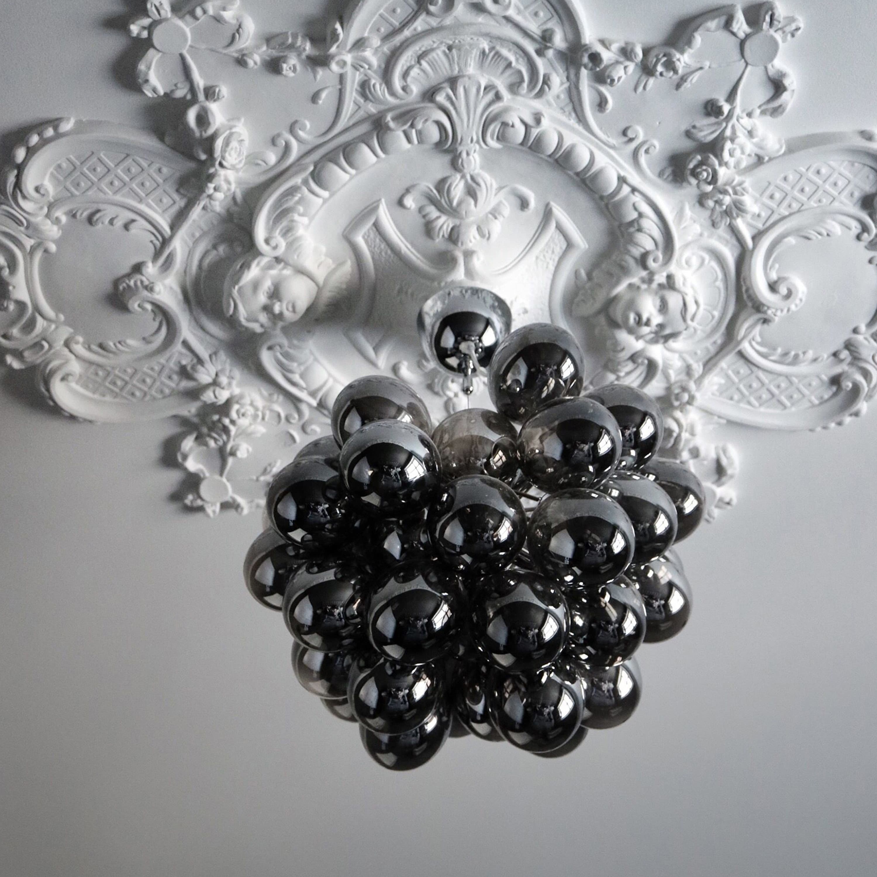 Gross Rauchgraue Deckenlampe
