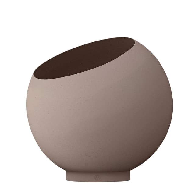 Globe Pot Taupe Ø43