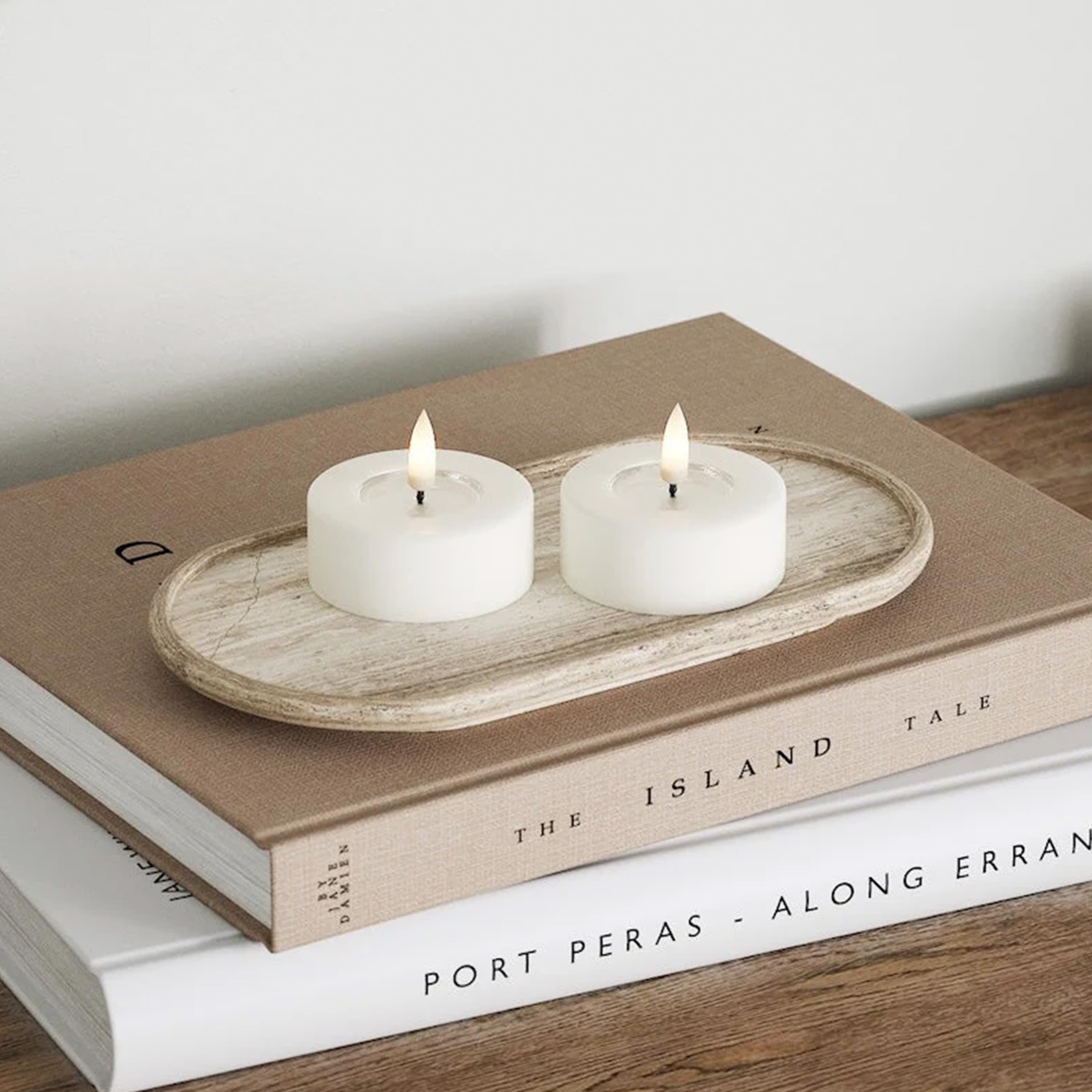 LED Tealight White Ø6 2-pack