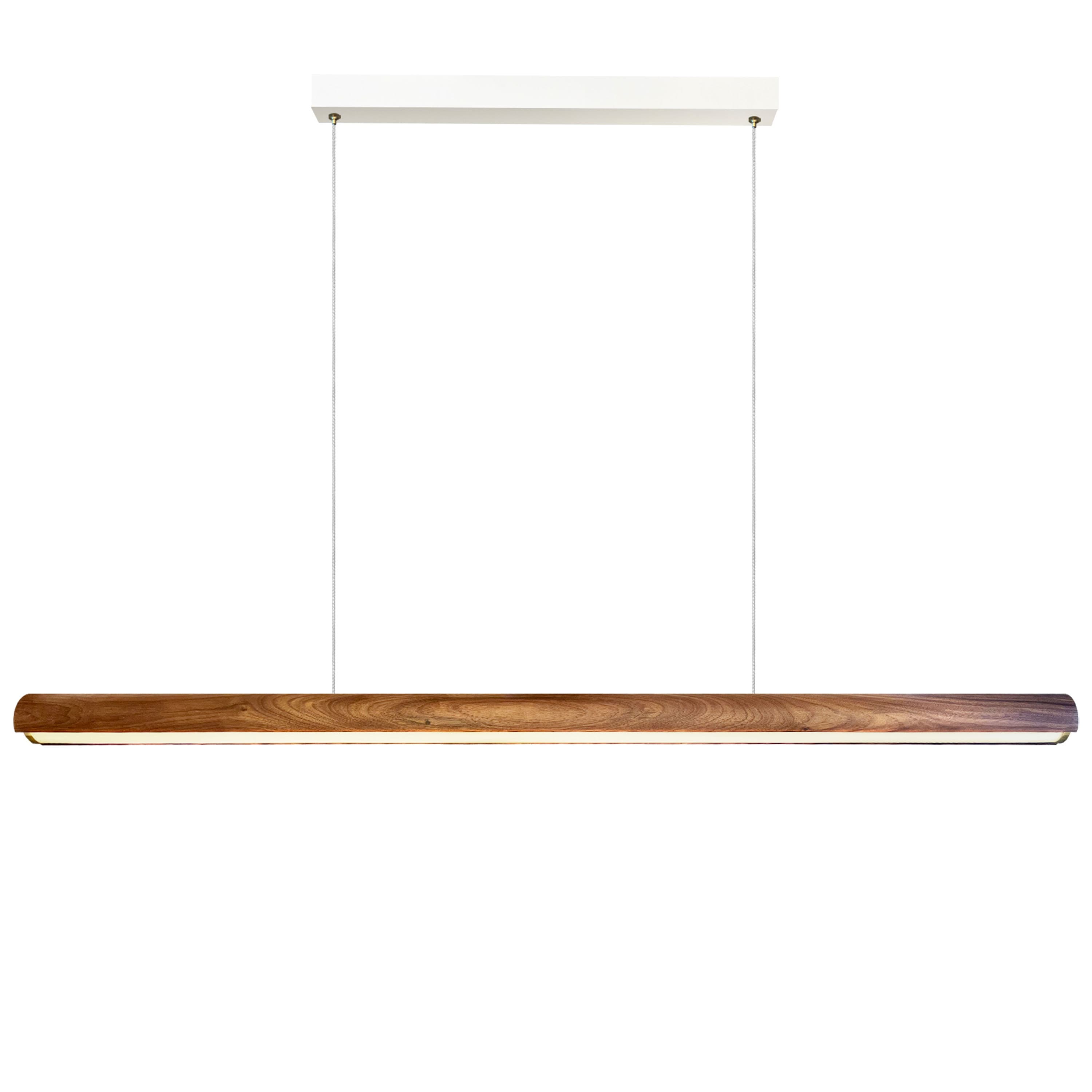 Akeno Ceiling Lamp Brown 115cm