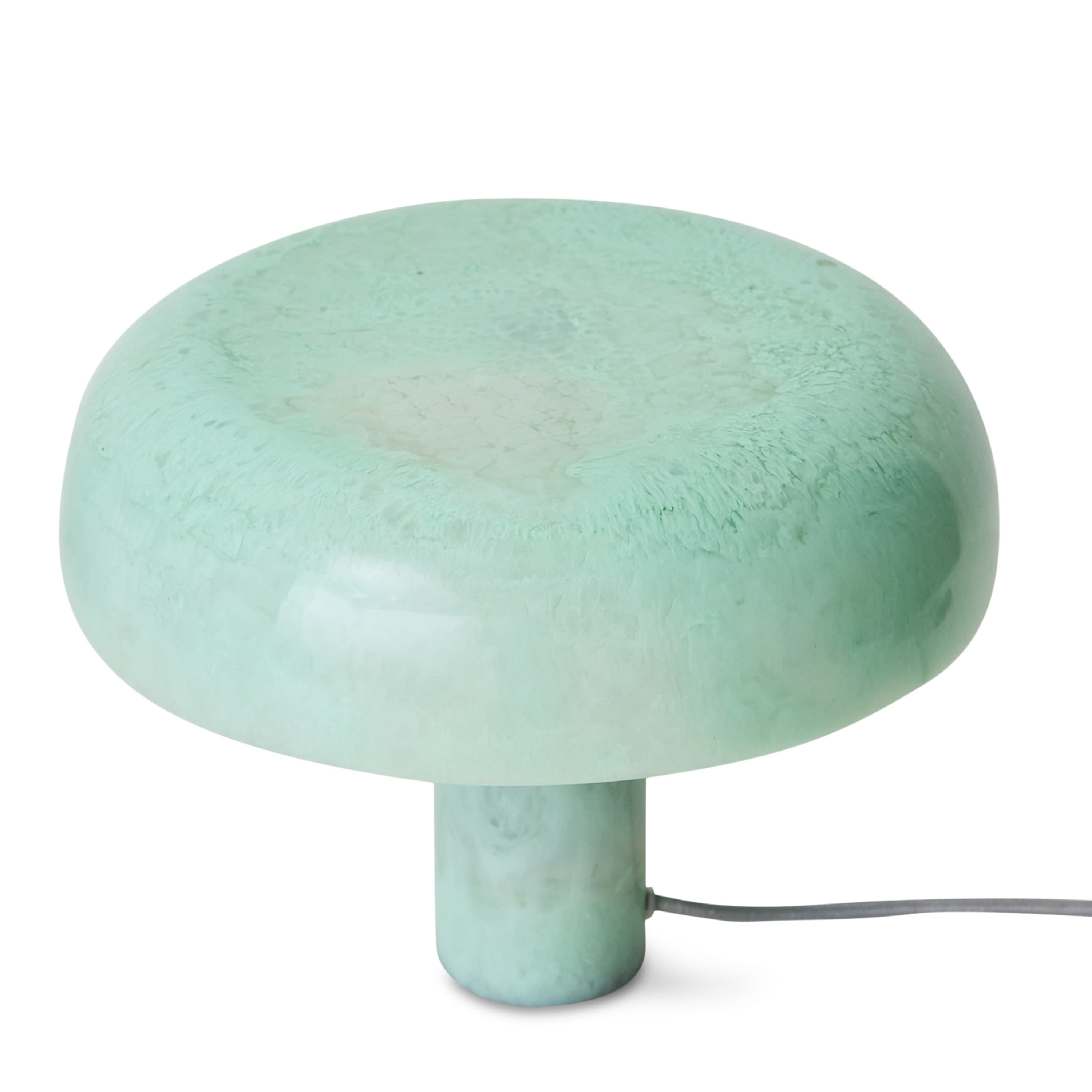 Mushroom Table Lamp Mint Small