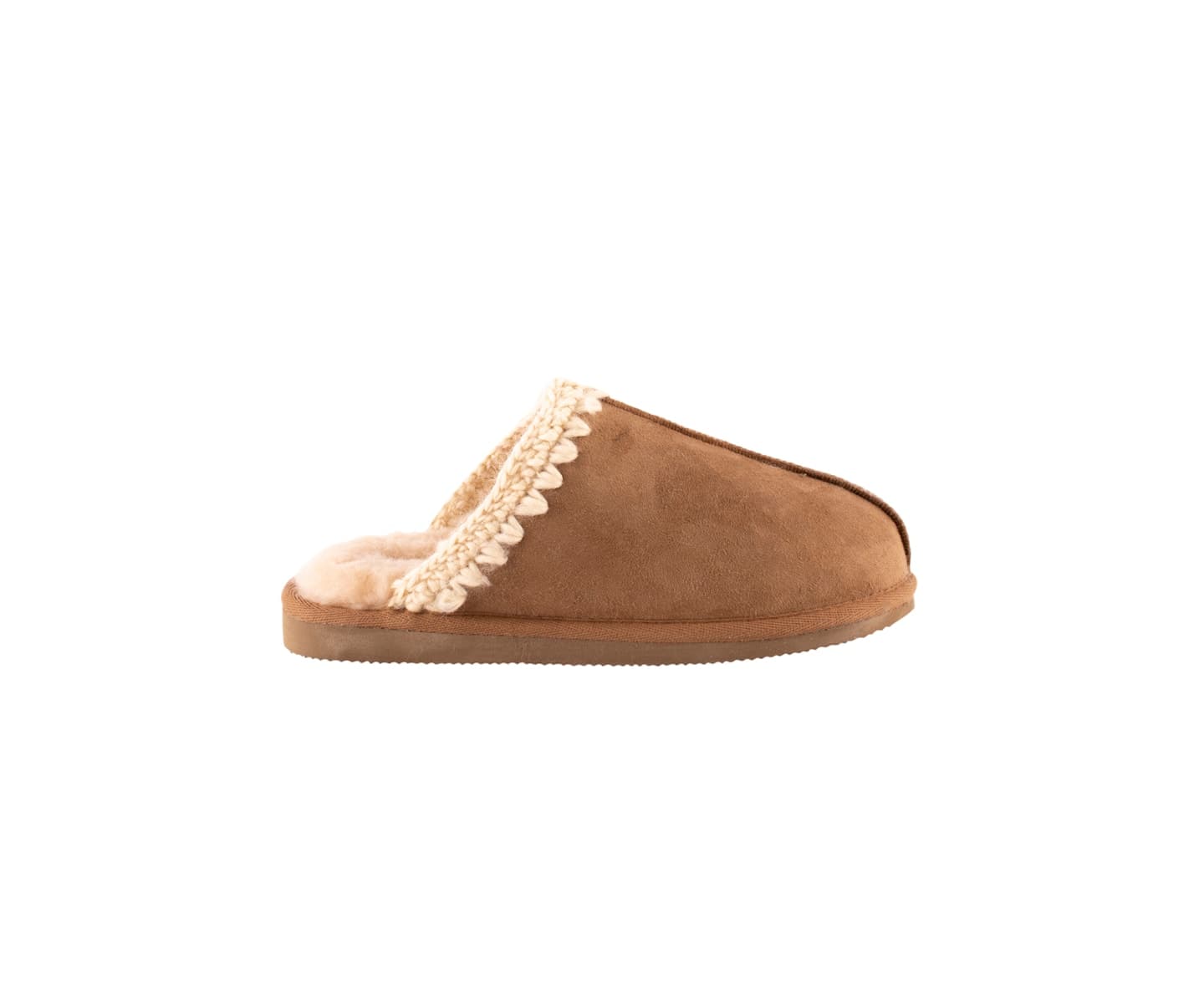 Selina Slippers Chestnut Size 38