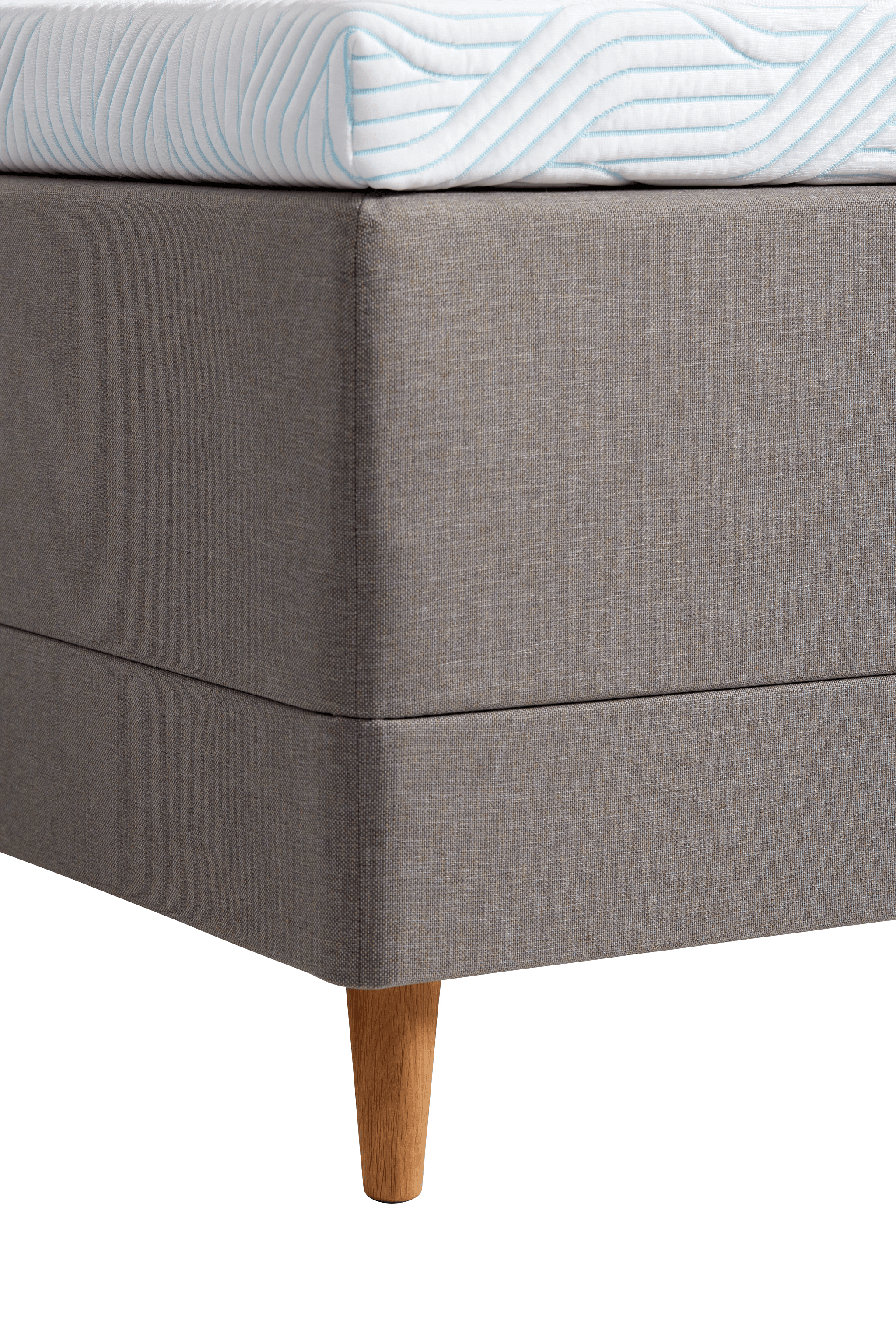 Promise Ramsäng Ivory 160x200 Pro Plus SmartCool 8cm Mjuk Rundat Ekben 19cm