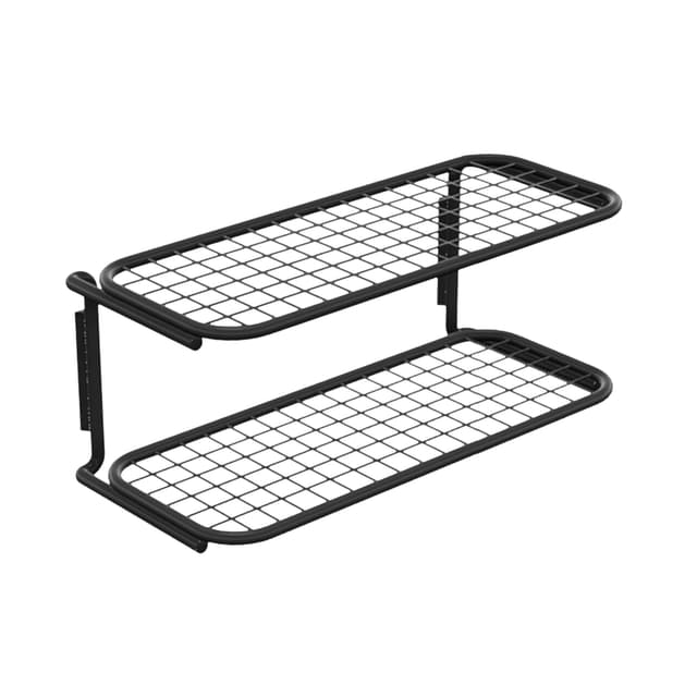 Classic Schuhablage Doppel Schwarz 60cm