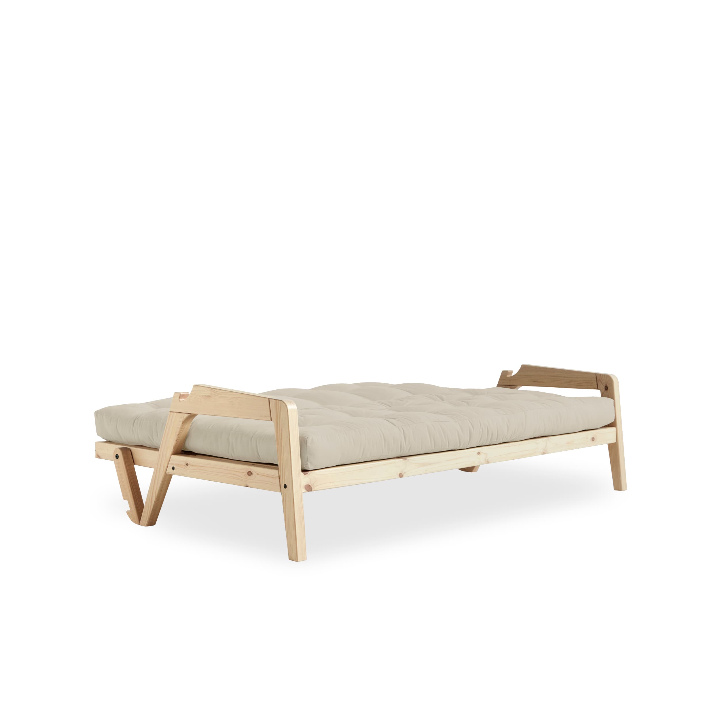 Grab Schlafsofa Natur/Beige 204cm