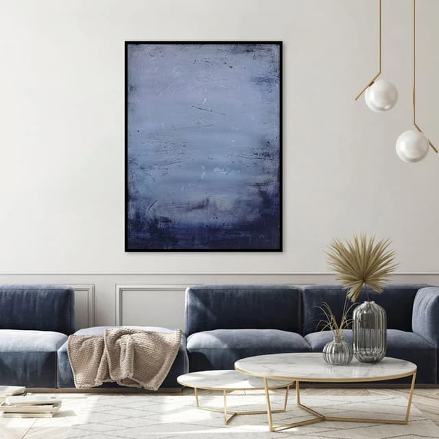 Simple Living 6 Bild Schwarzer Rahmen 90x120