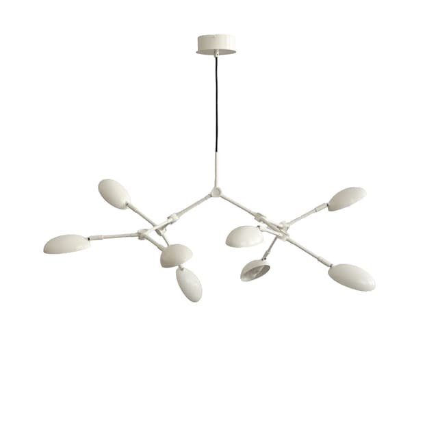 Drop Deckenlampe Weiß 111 cm