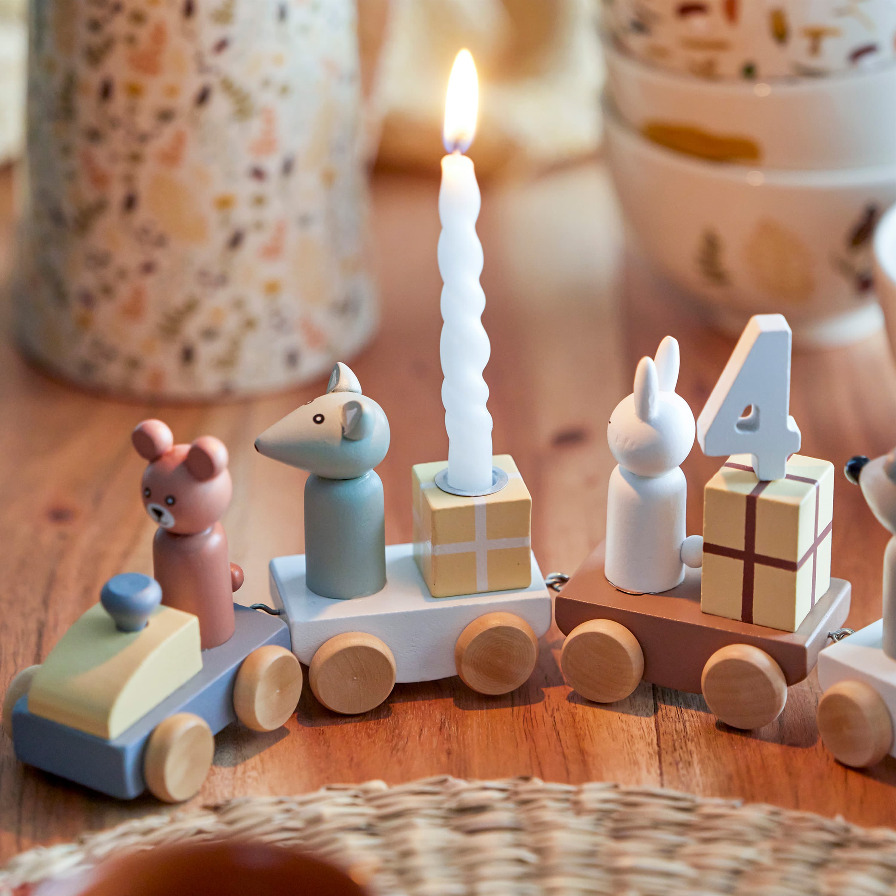 Birthday Zugdekoration
