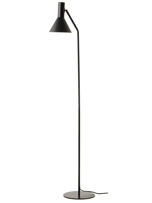 Lyss Floor lamp Matt Black 150cm