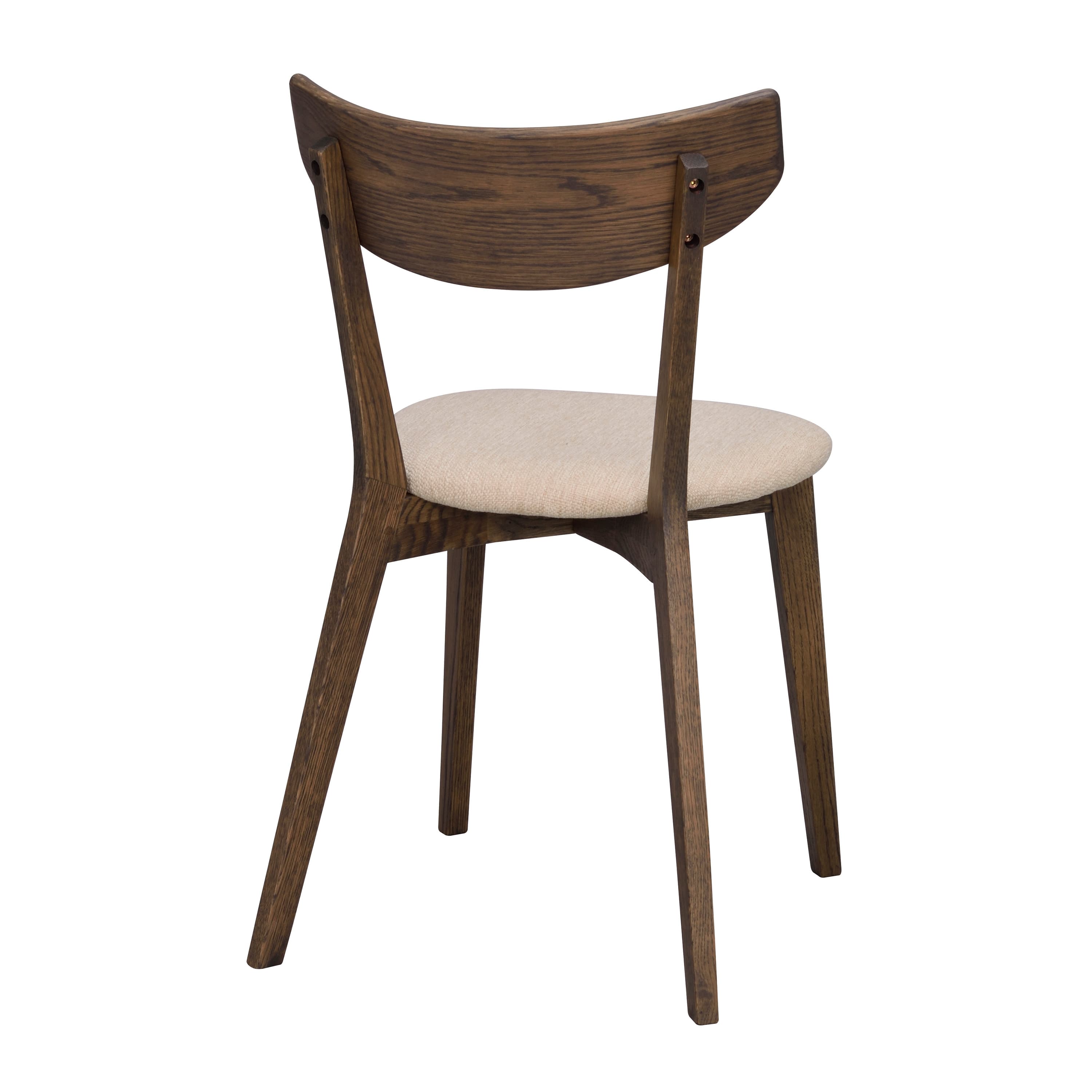 Ami Esszimmerstuhl Braun Eiche/Beige