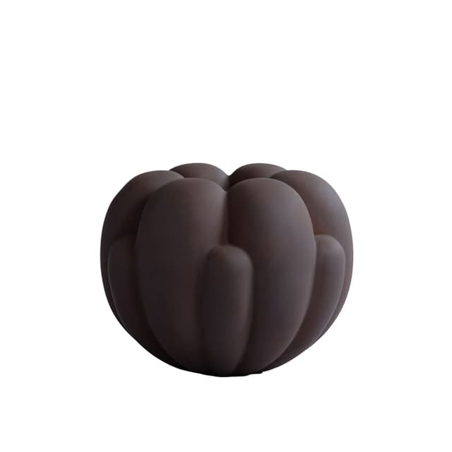 Bloom Vase Chocolate Brown Petit