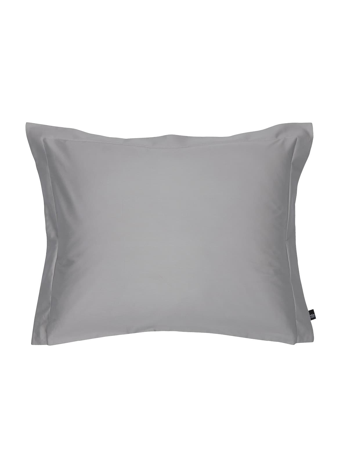 Kissenbezug Satin Grau 50x60