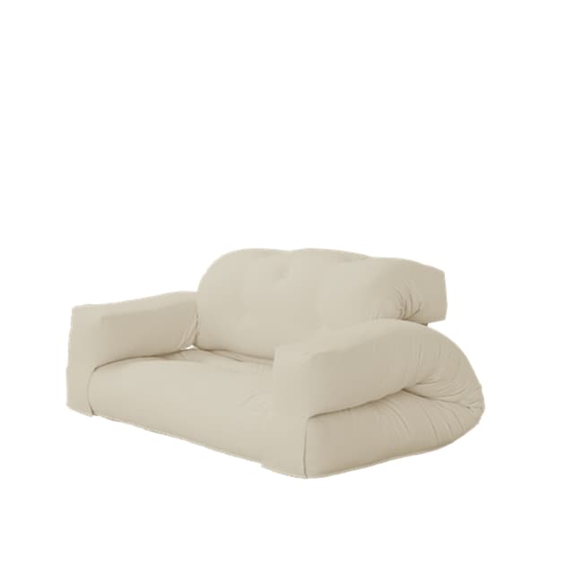 Hippo Tagesbett Beige 140cm