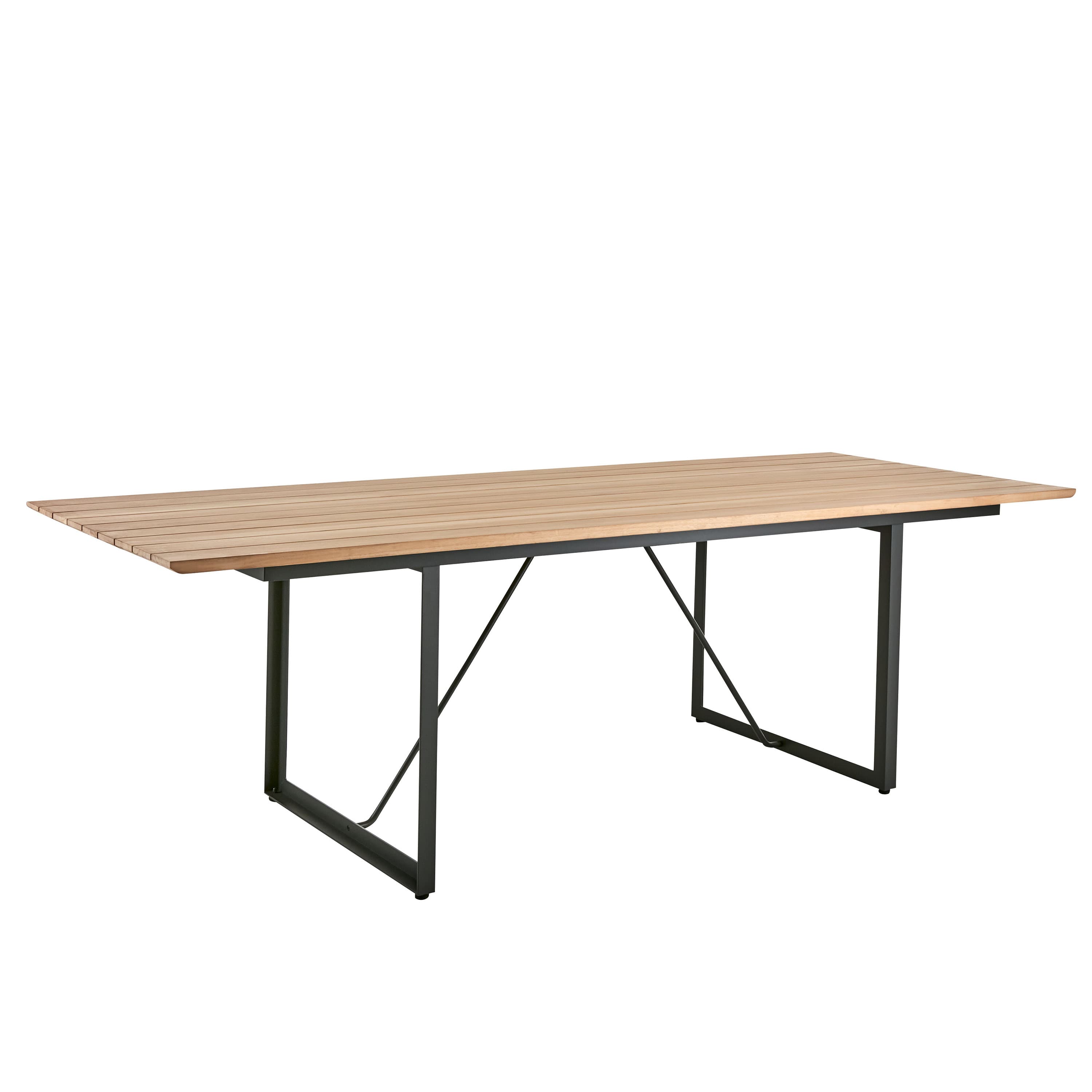 Shad Matbord Antracit/Teak 240cm