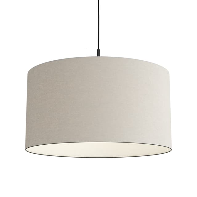 Soft Pendelleuchte aus Wolle, weiß, 57 cm