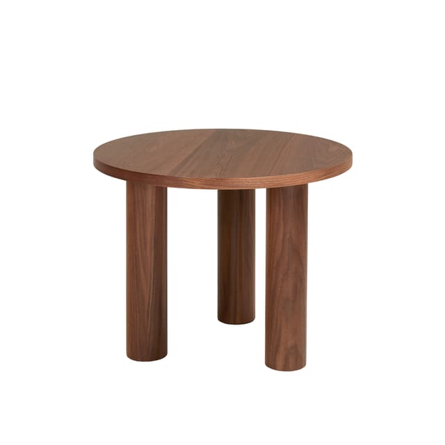 Melvin Coffee Table Walnut Ø65