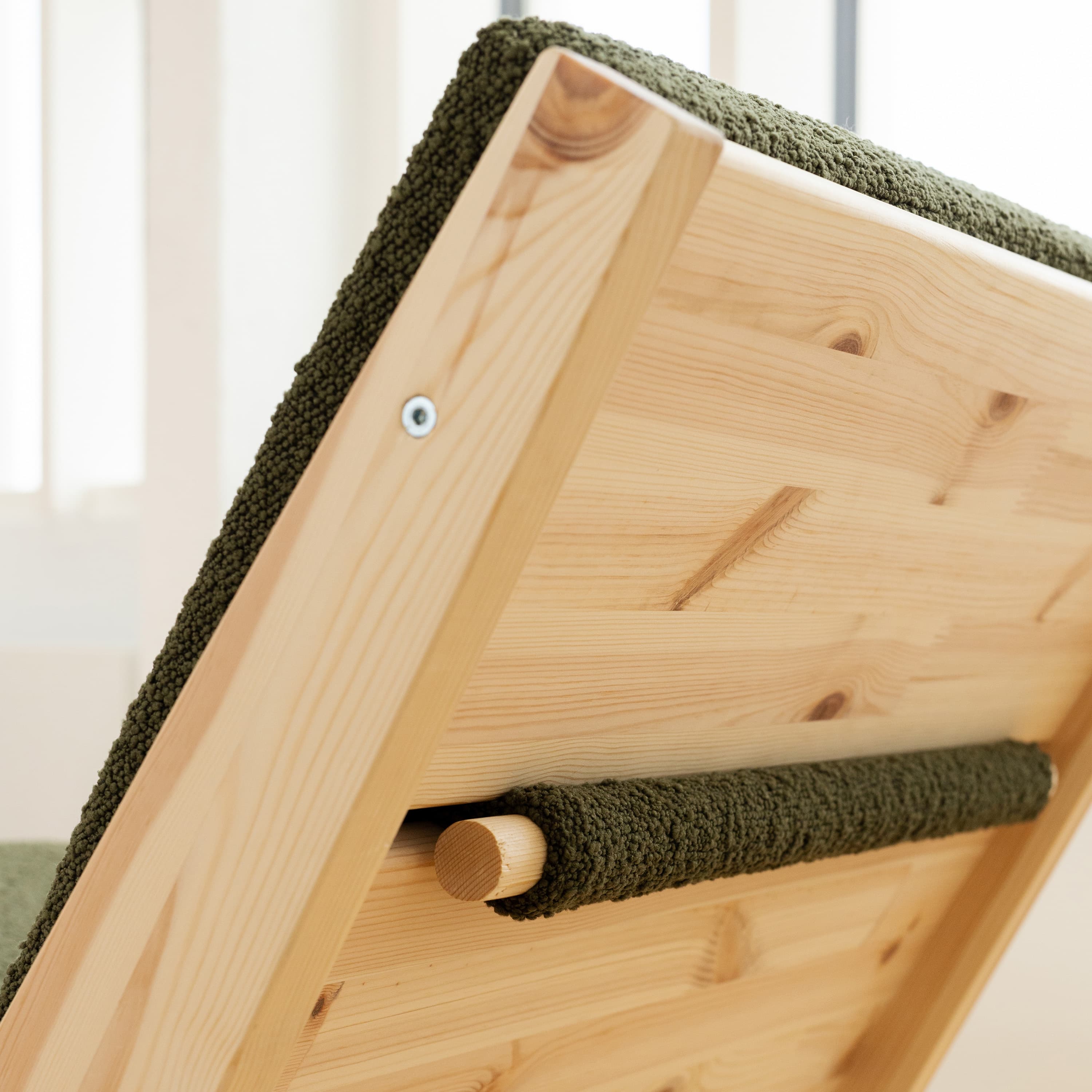 Sway Sessel Natur/Evergreen