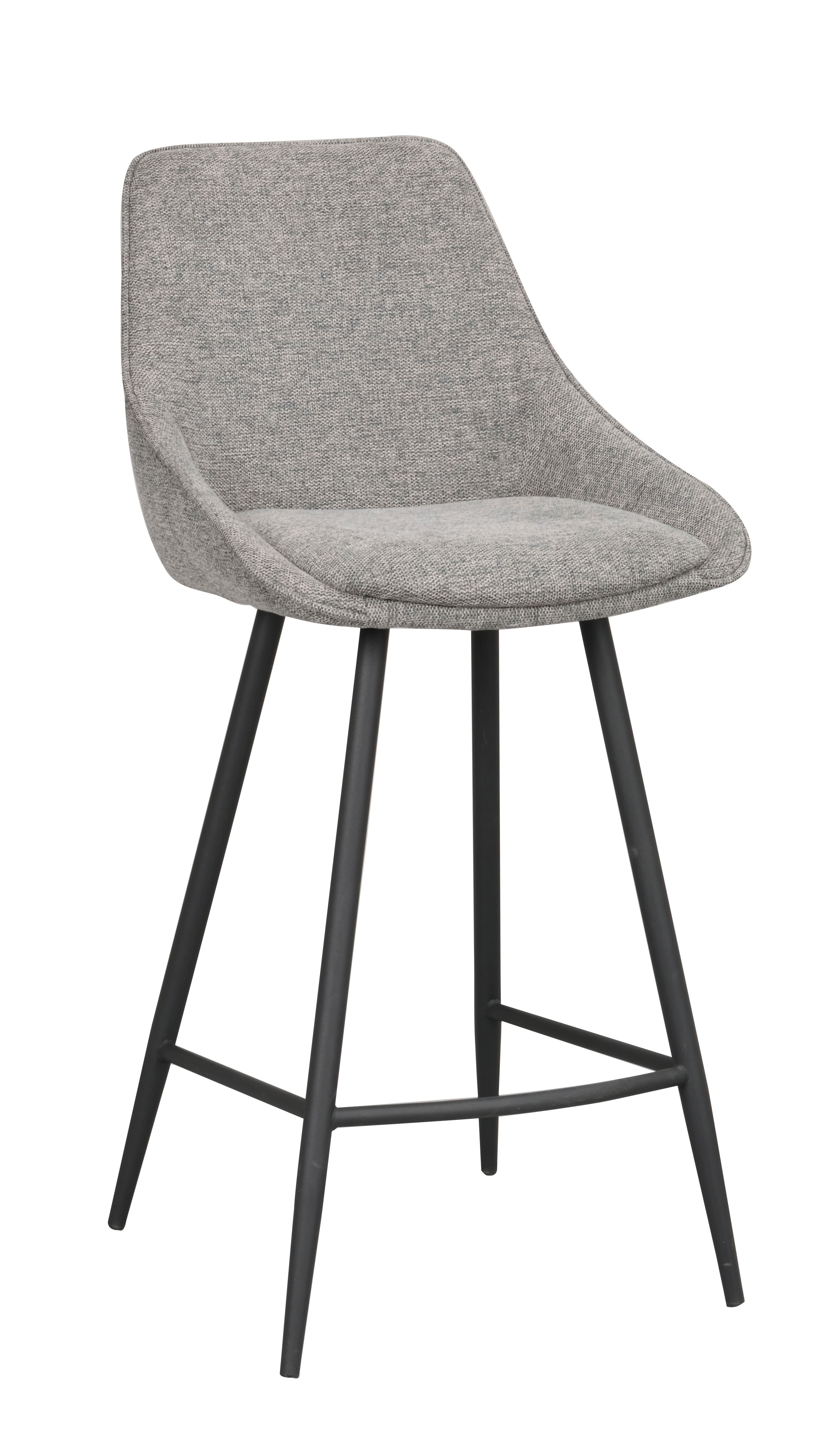 Sierra Bar Stool Grey/Black