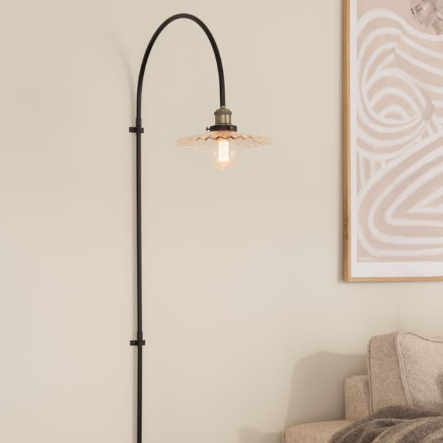 Cobbler Wall Lamp Clear 150cm