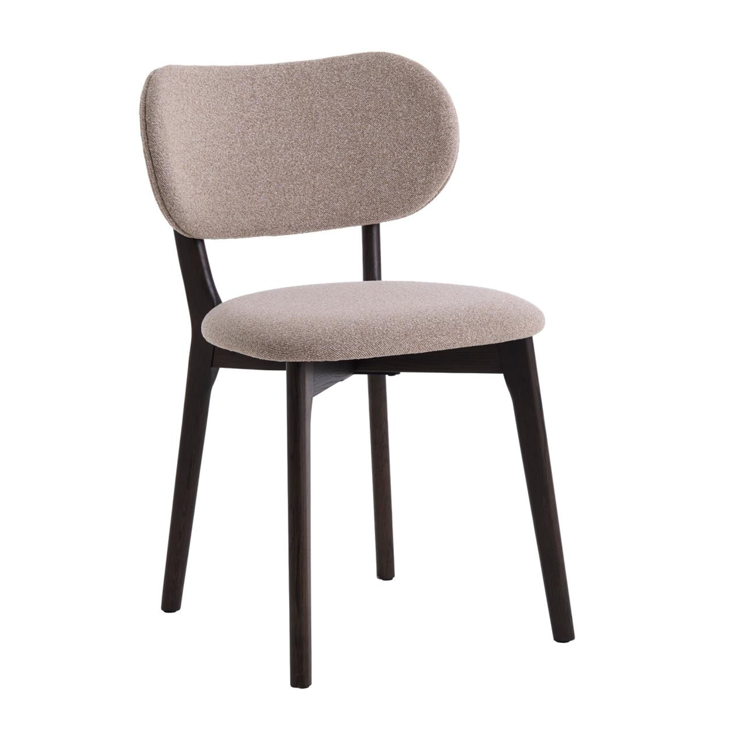 Frances Dining Chair Dark Espresso/Sand