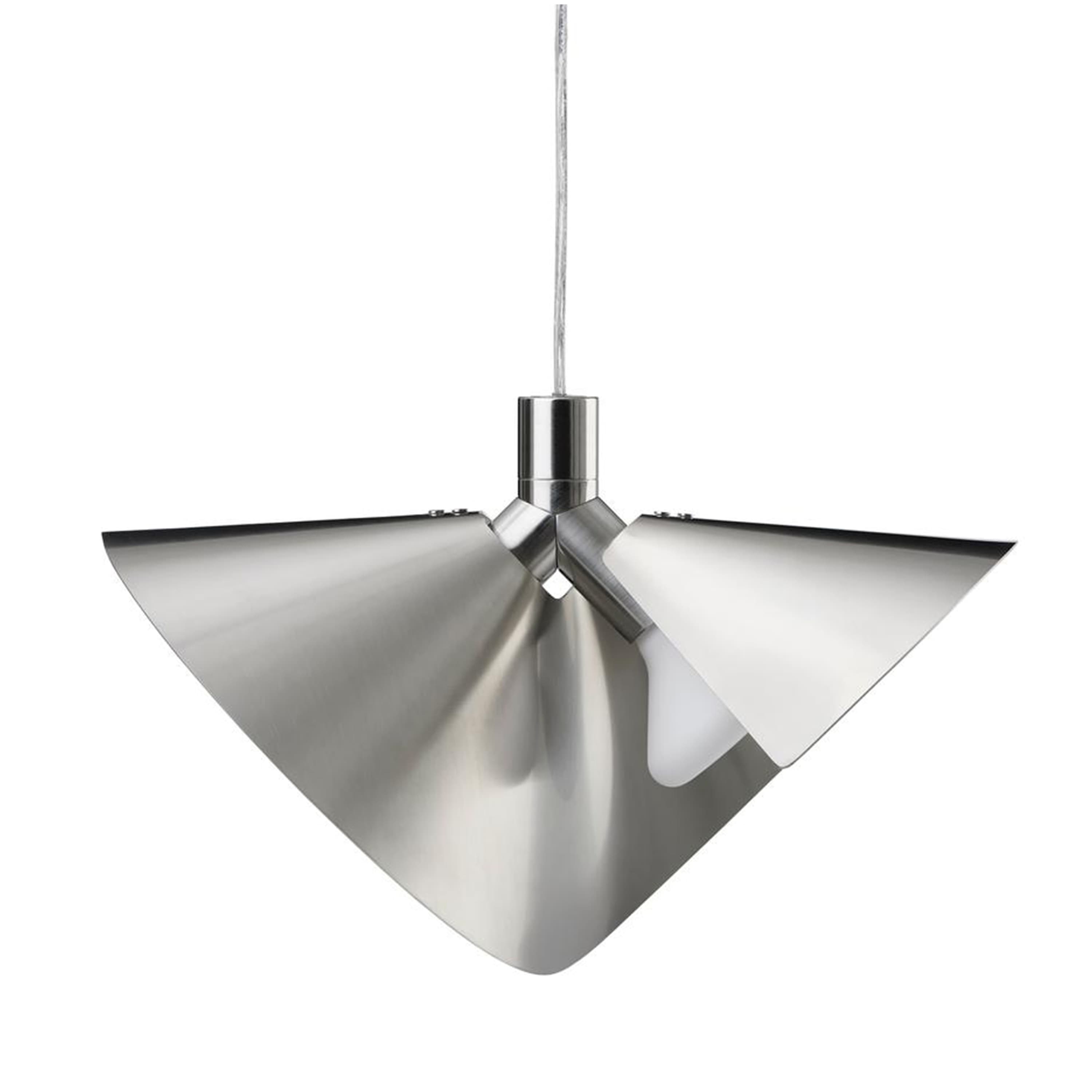 Peel Pendelleuchte Brushed Stainless Steel