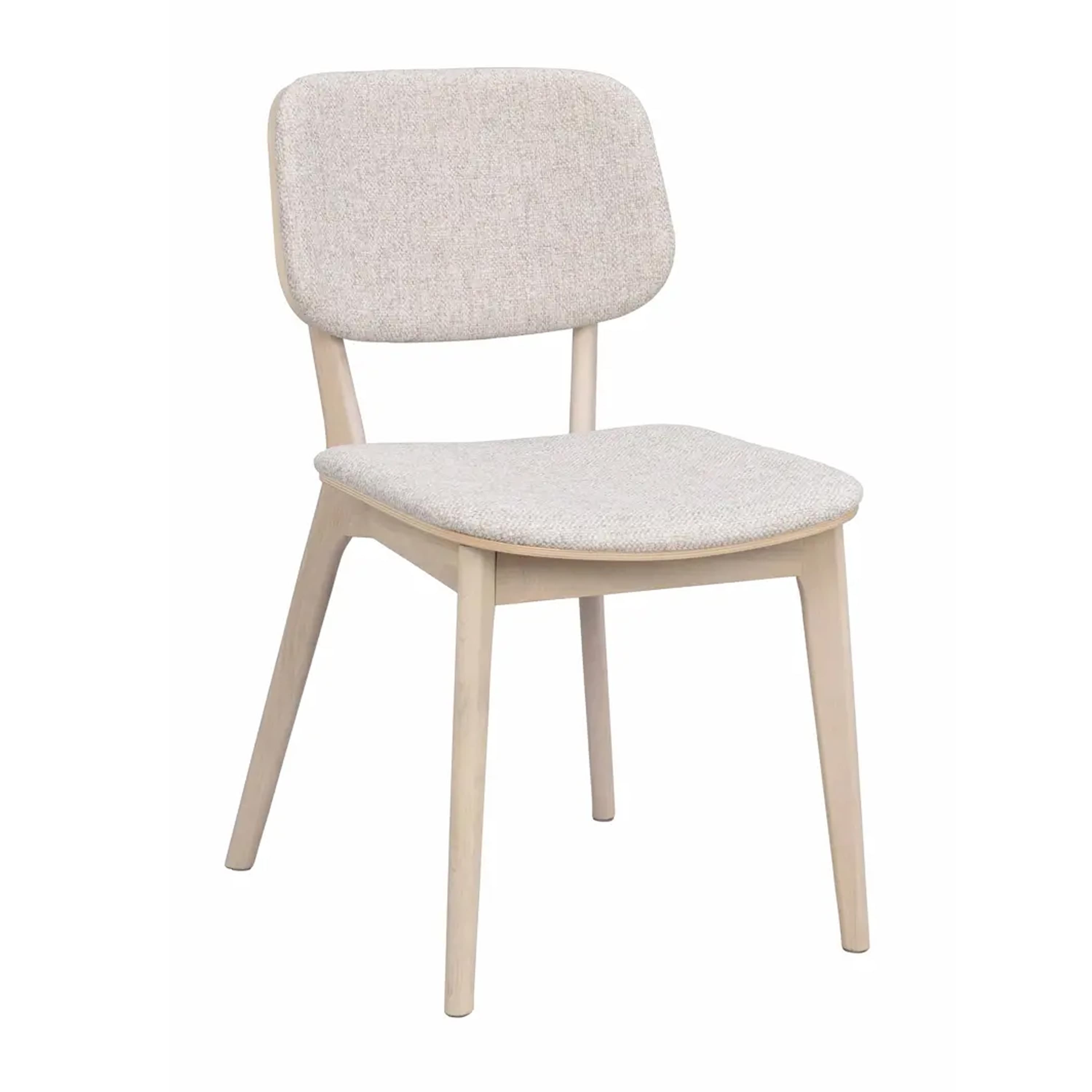 Barrett Matstol Vitpigmenterad Ek/Ljusbeige