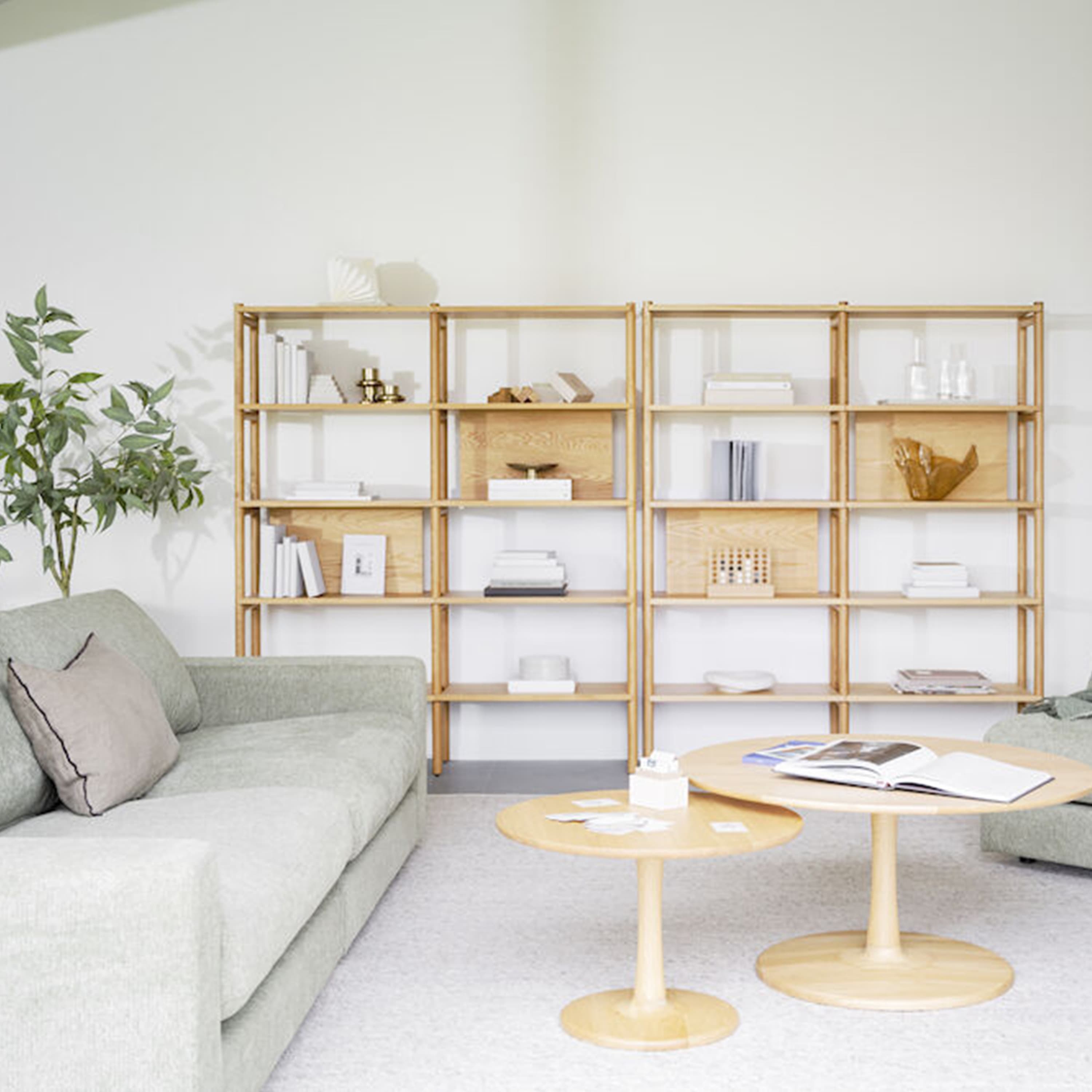 Holton Bookcase Oak 166cm